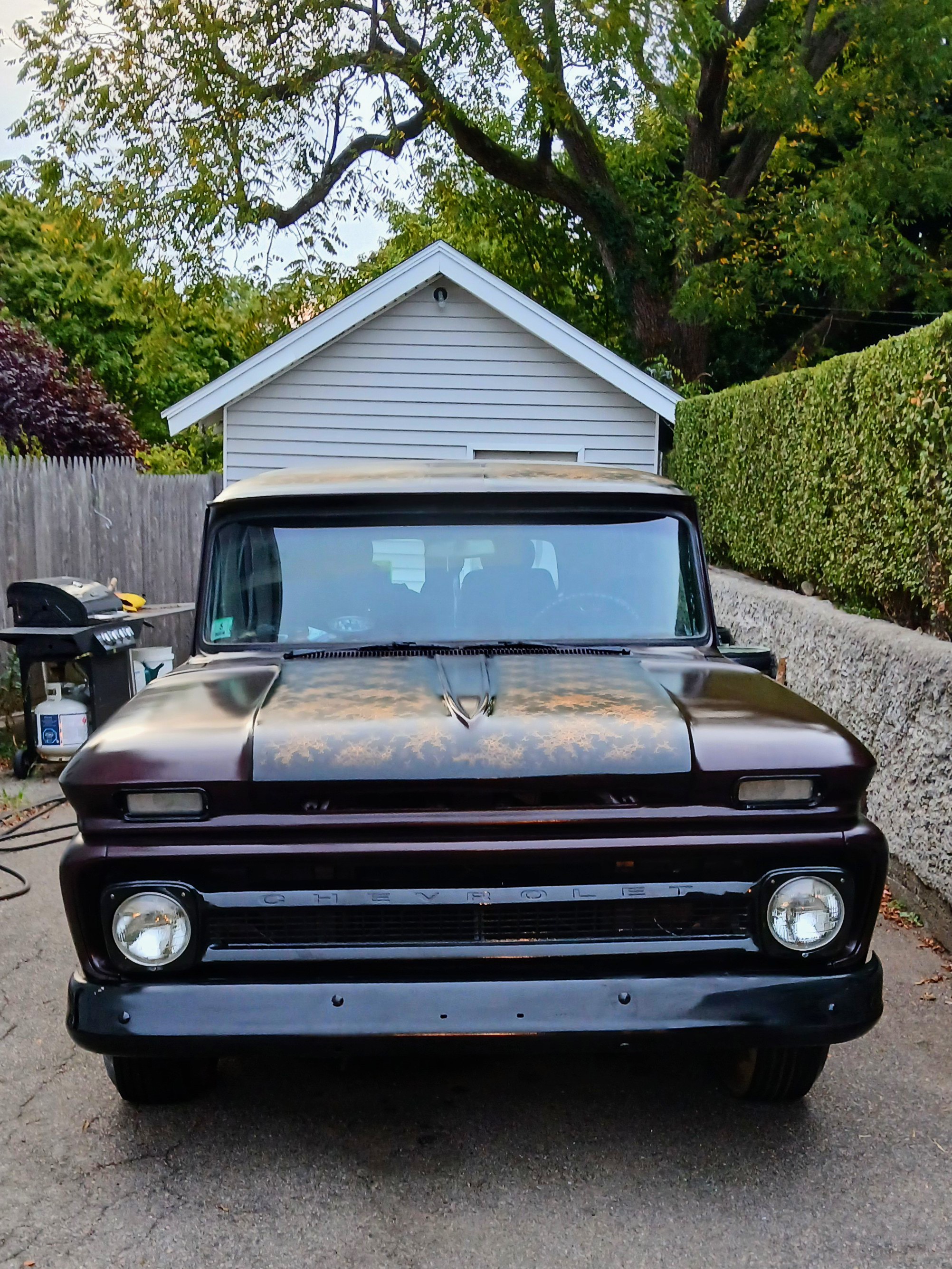 Check out this vintage 1965 Chevy Panel Van!