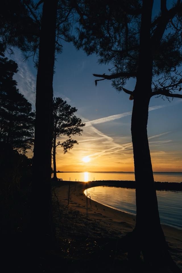 A breathtaking sunset.