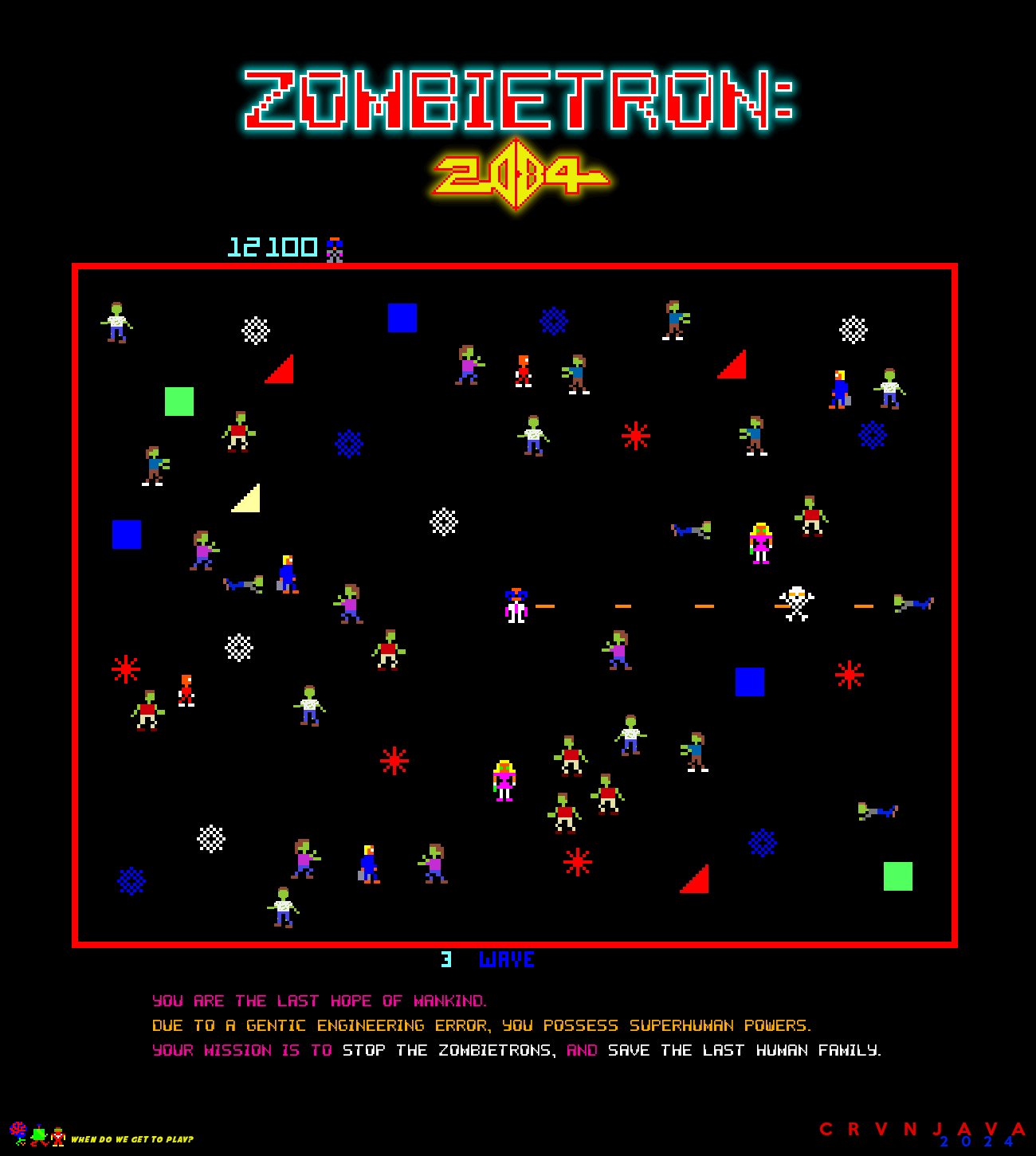 Zombietron: A Glimpse into the Year 2084