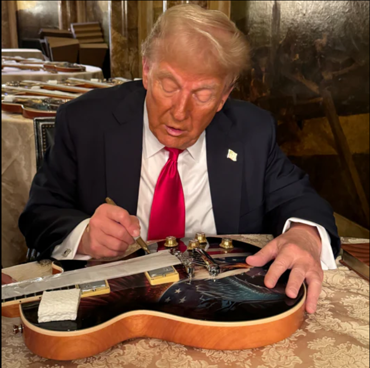 Now Selling MAGA Guitars for a Cool $10k