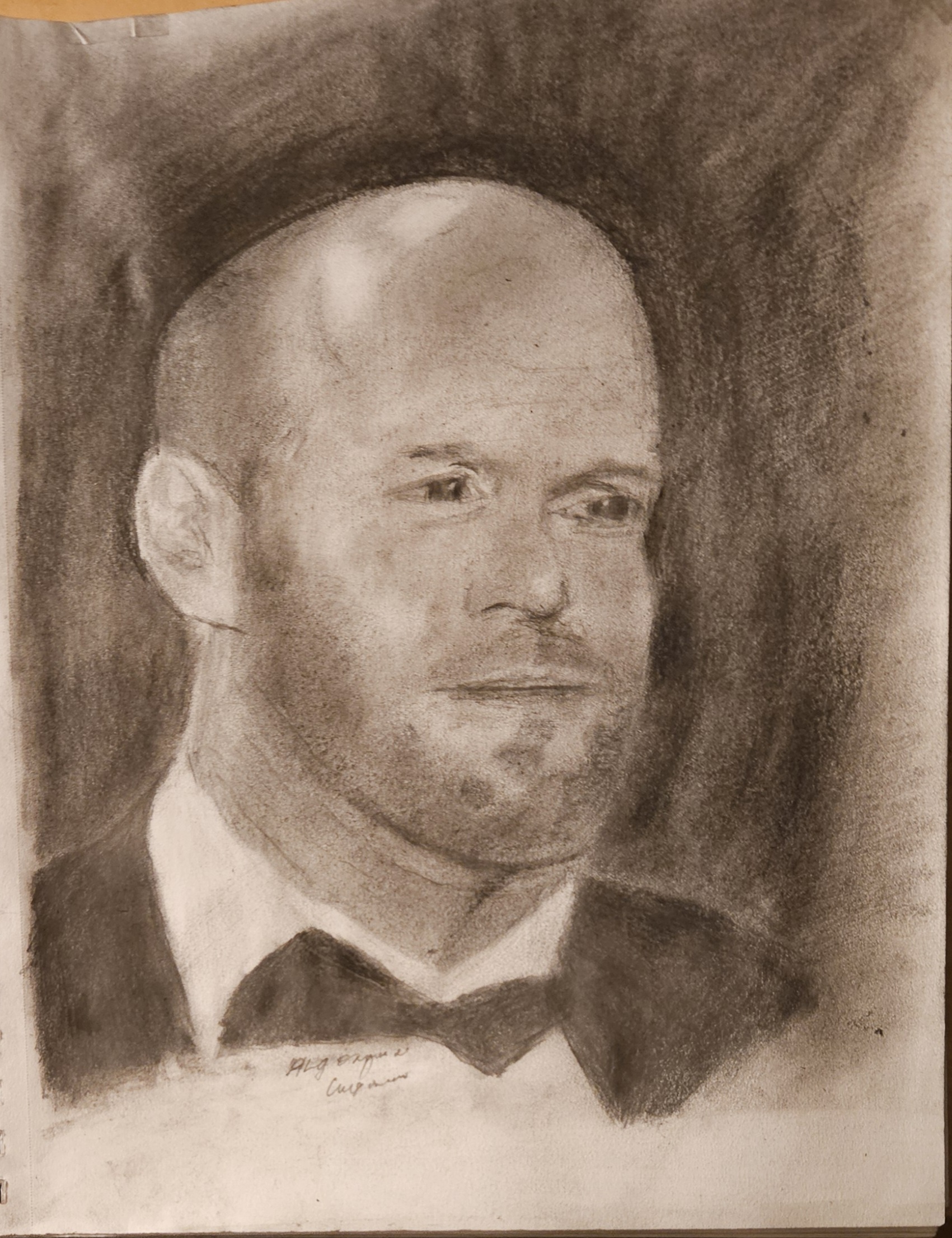 A quick sketch to capture the moment.