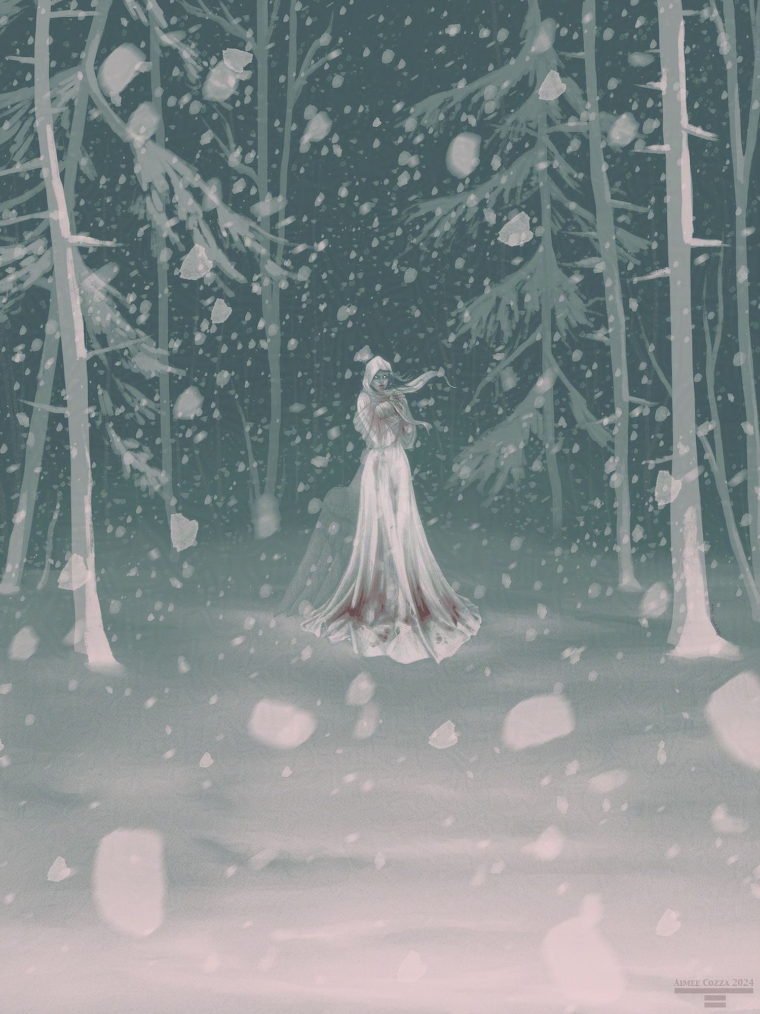 Introducing 'The Cold Woman': My Original Artwork