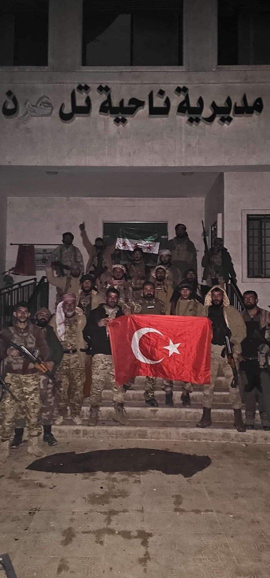 Tal Aran, the Kurdish city near Aleppo, has officially fallen.