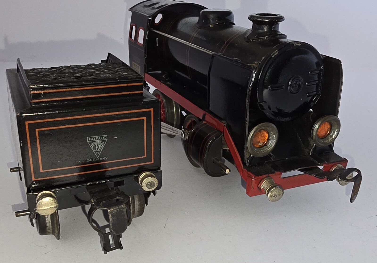Vintage Kraus Clockwork Locomotive from Germany, Circa 1937