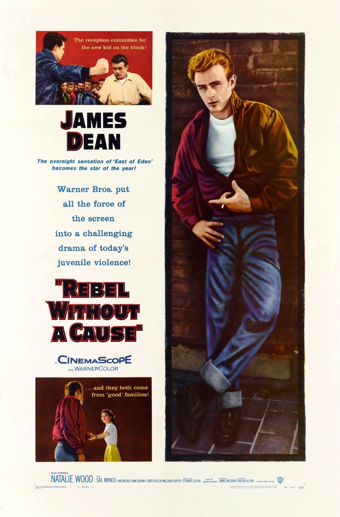 Remembering the Premiere of 'Rebel Without a Cause' with James Dean, 69 Years Ago!