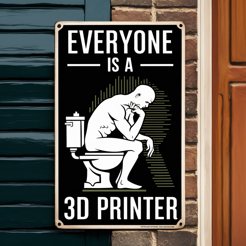 In a world where everyone is a 3D printer