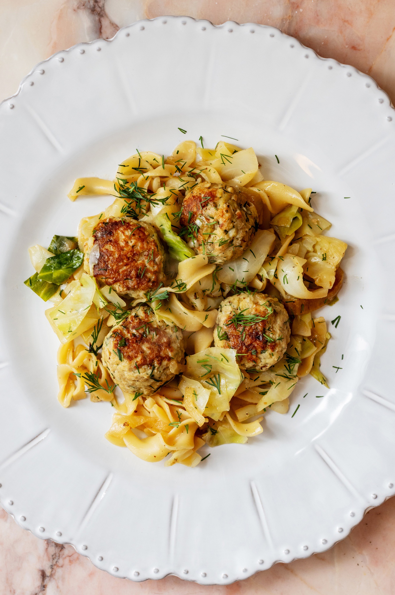 Delicious Chicken Meatballs with Egg Noodles Recipe You Need to Try!