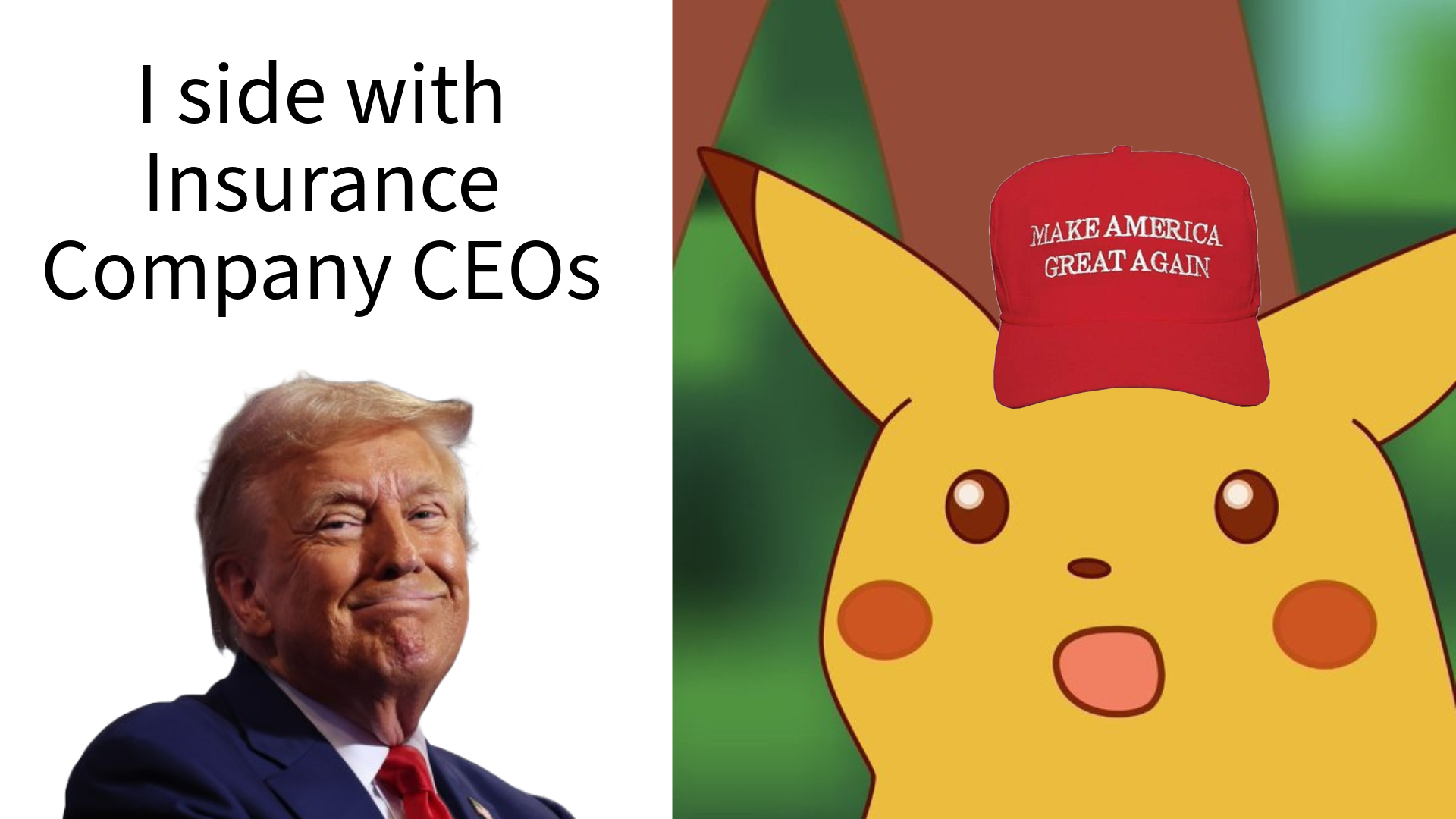 CEO Trump Reacts: Shocked Pikachu Edition
