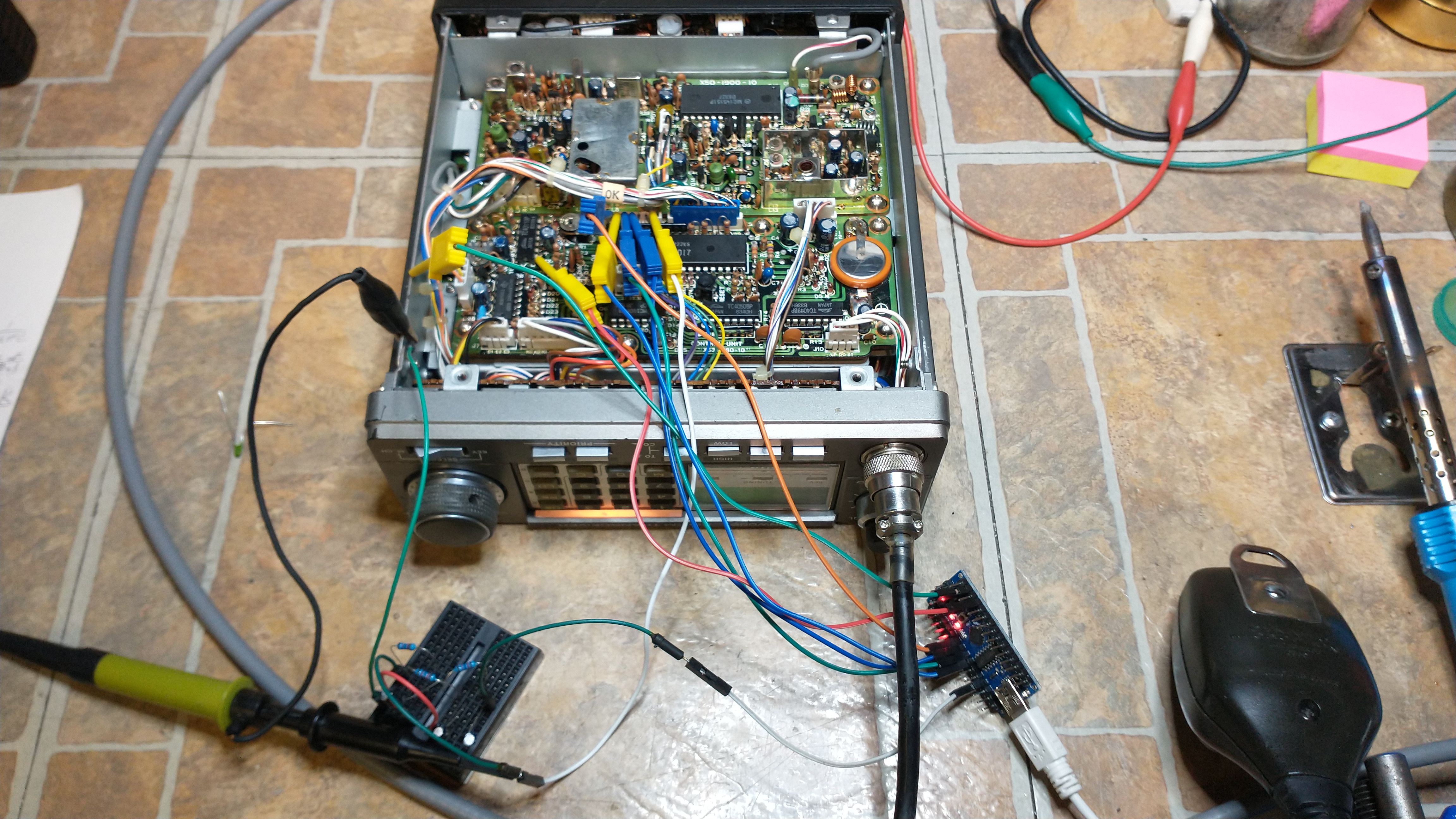 Affordable CTCSS Modification for Your Kenwood TR-7950 Ham Radio