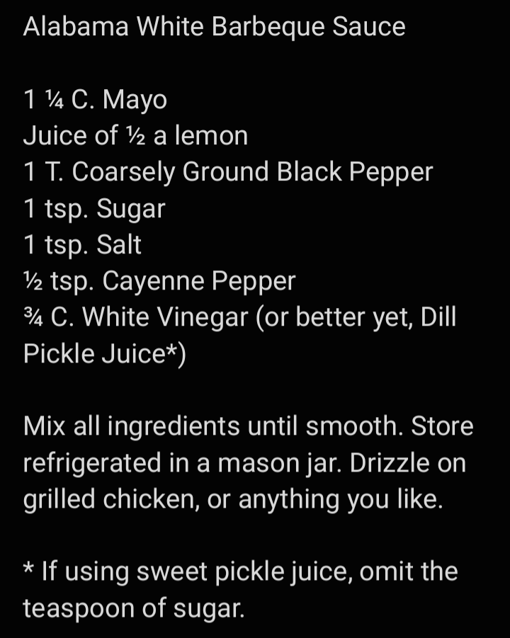 Discovering the Magic of Alabama White Sauce