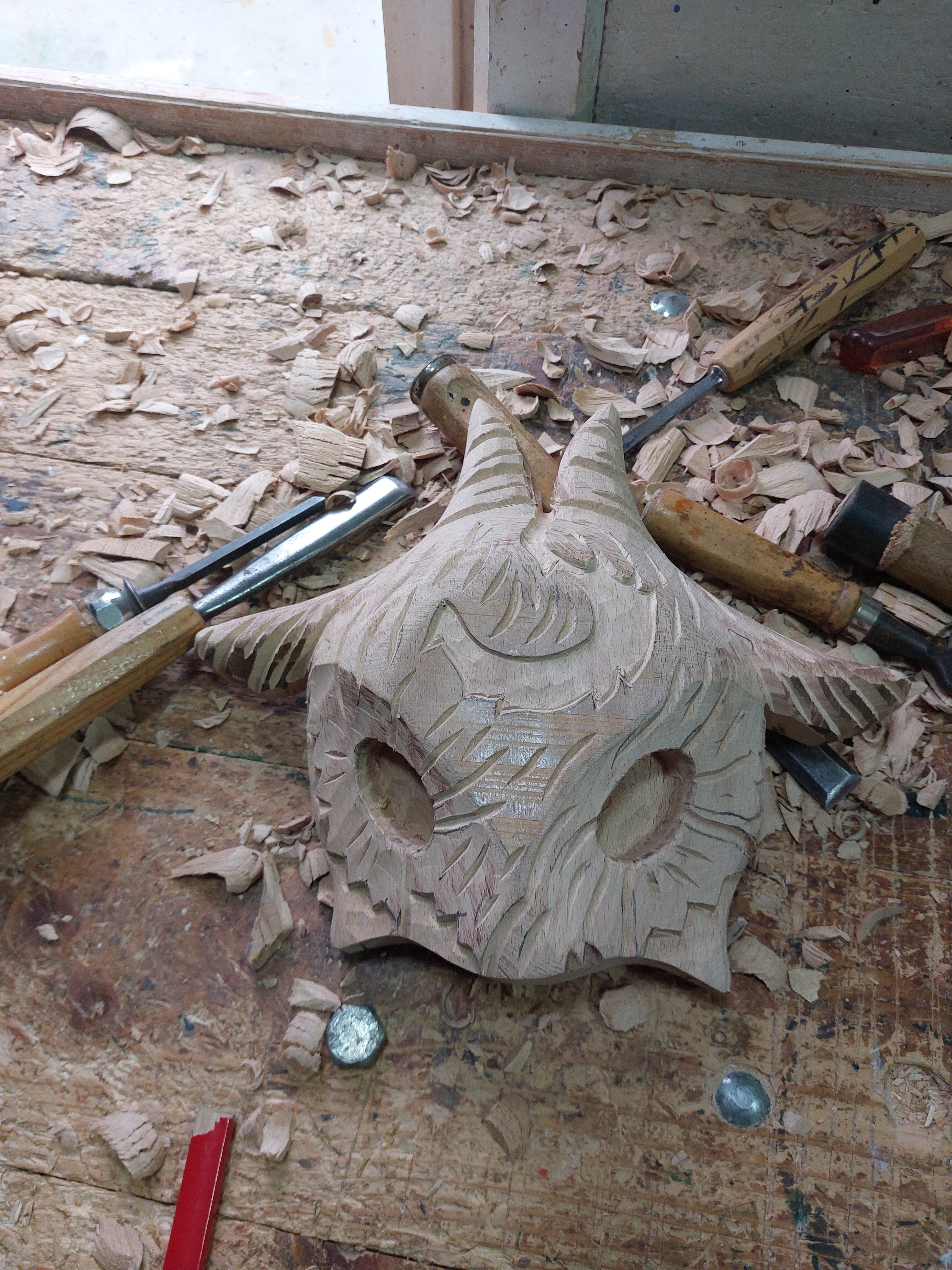 Crafting the Kindred Mask: A Work in Progress