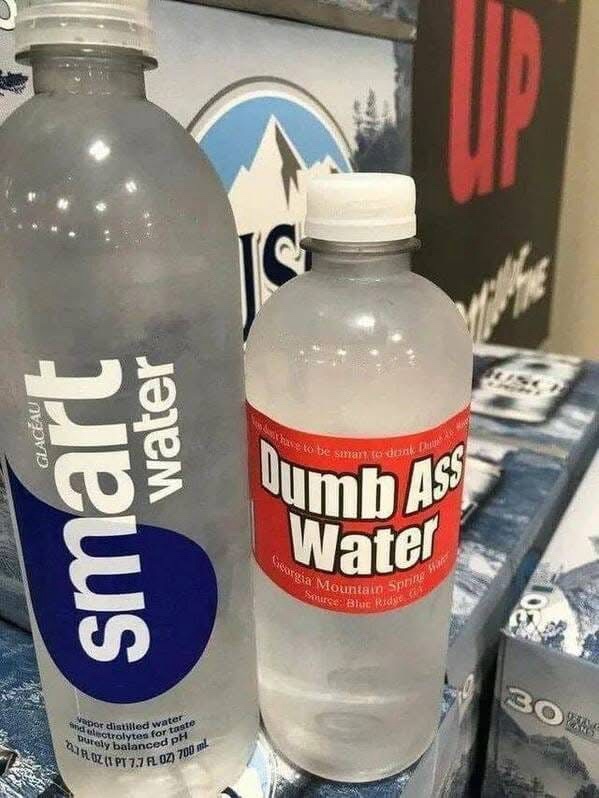 Both Are Just Tap Water