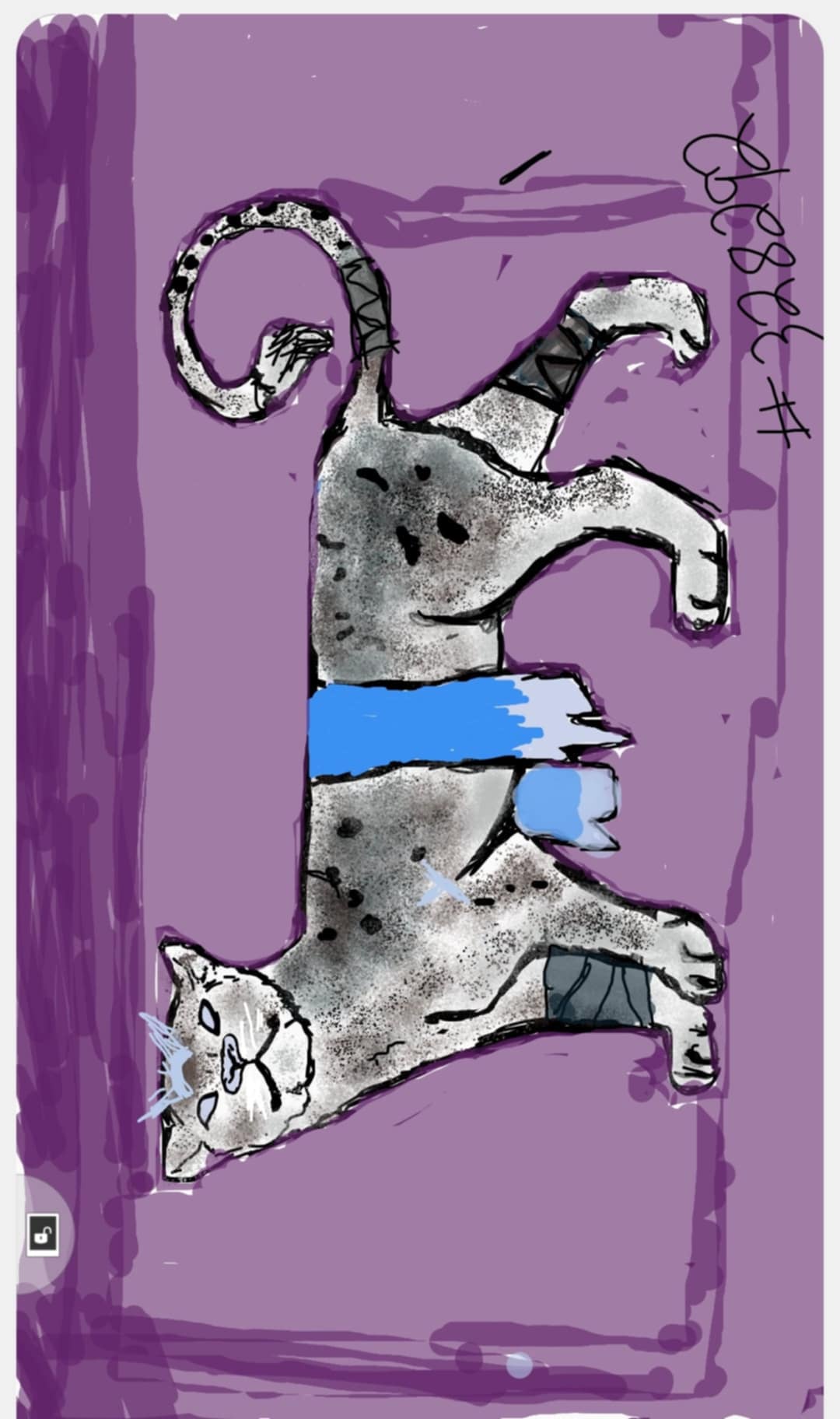Commissioned Lion Artwork: A Majestic Creation