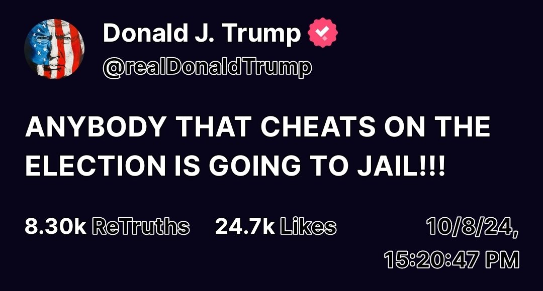 Cheating in Elections Comes with Serious Consequences