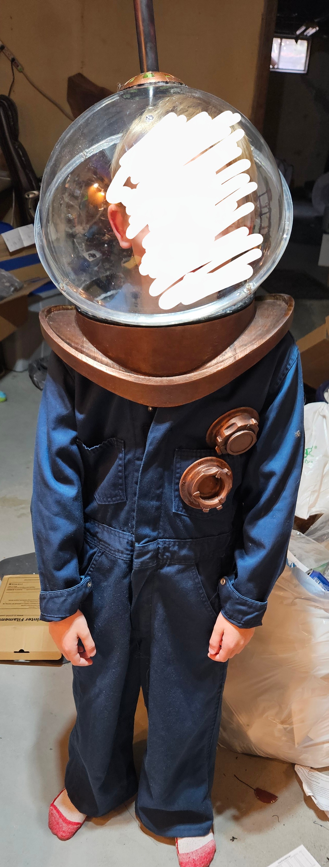 I love creating props and costumes for my kids!