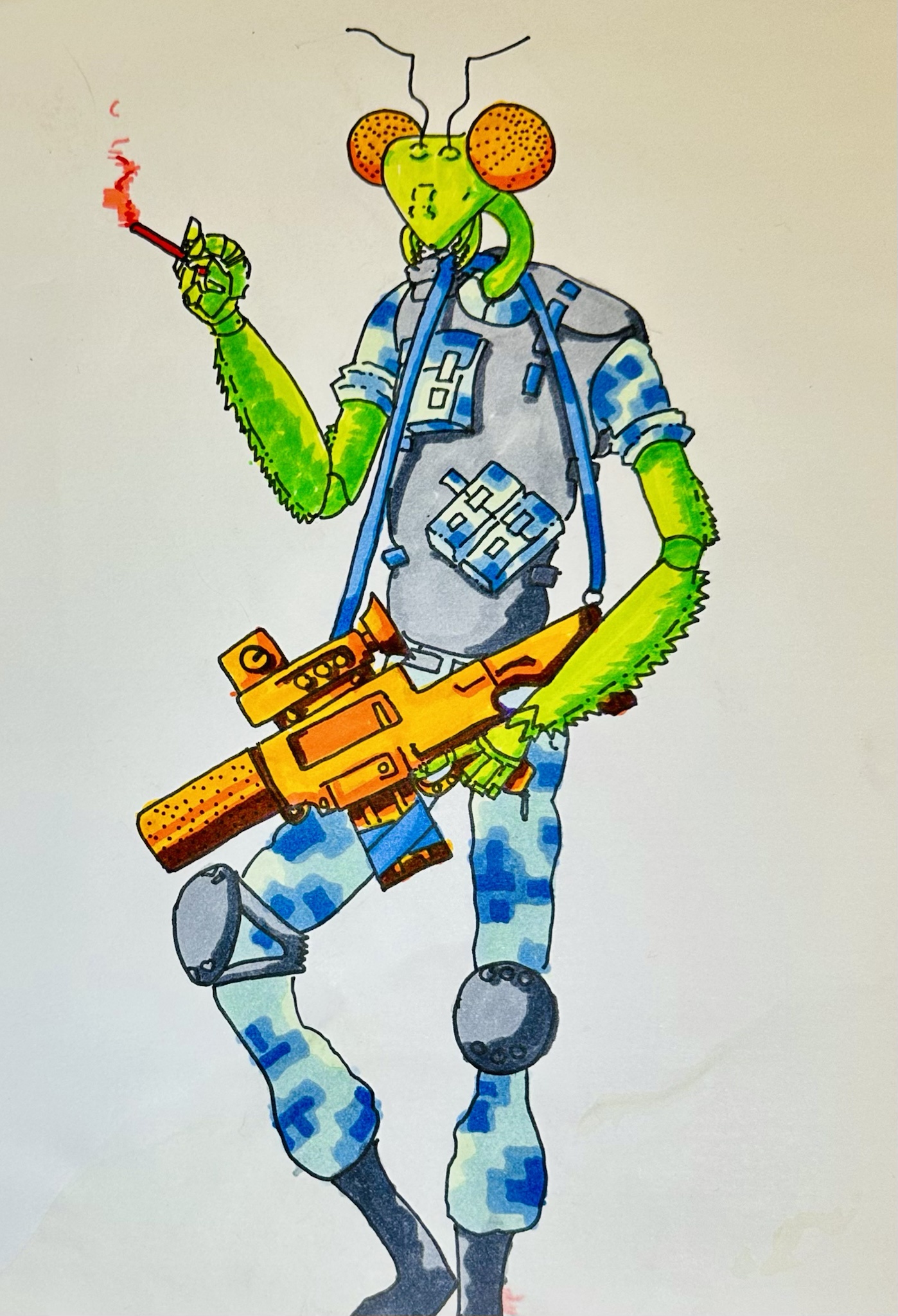 Stargone: The Tale of a Non-Human Soldier