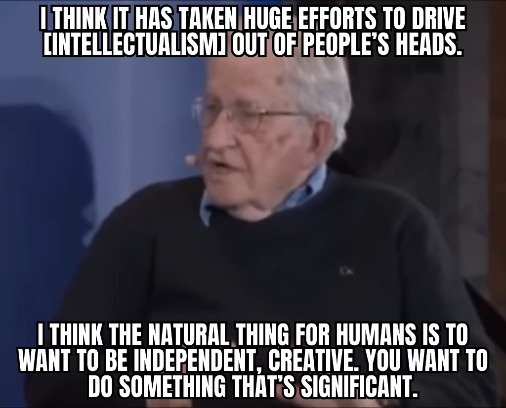 Noam Chomsky's Insights on Human Nature