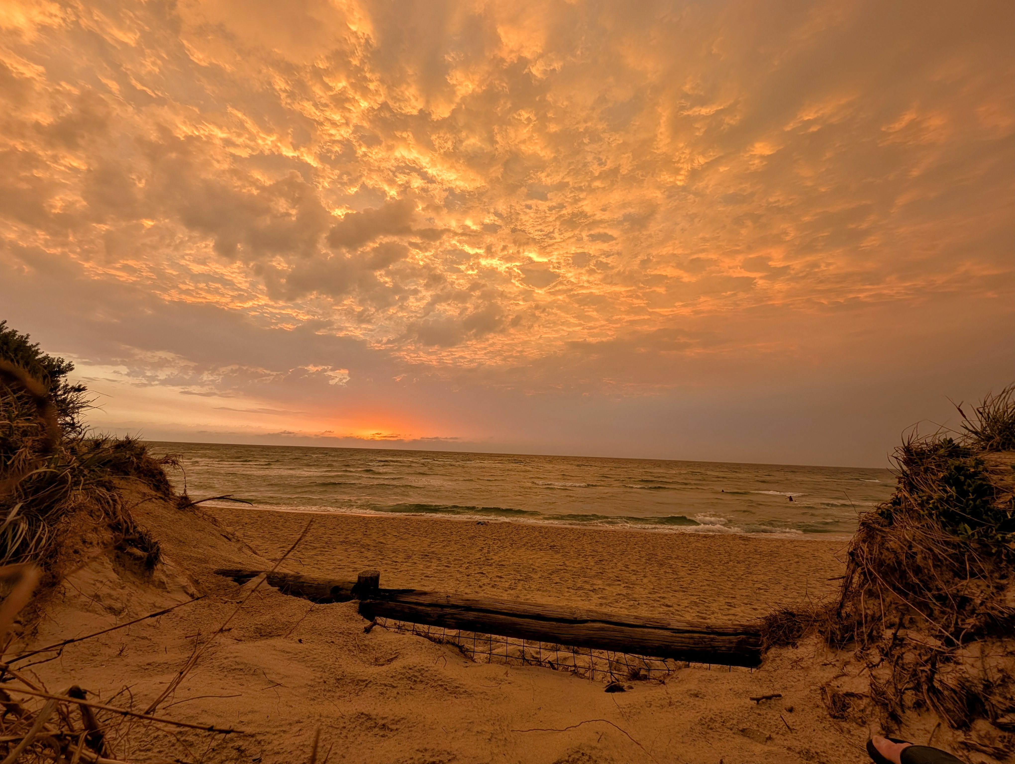 Breathtaking Beach Sunset in Melbourne