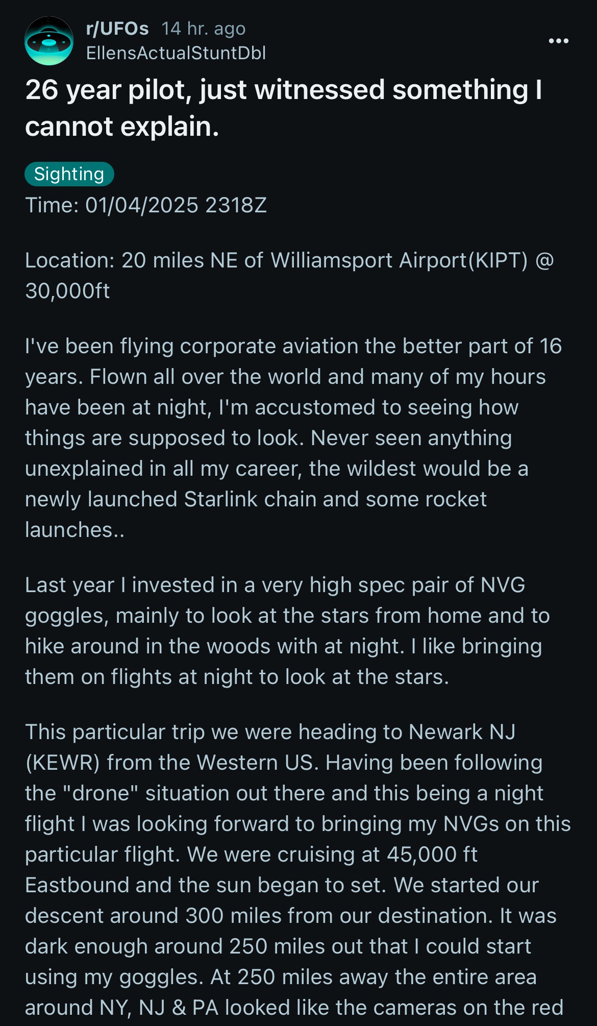 Keep Your Eyes Open: They're Out There...
