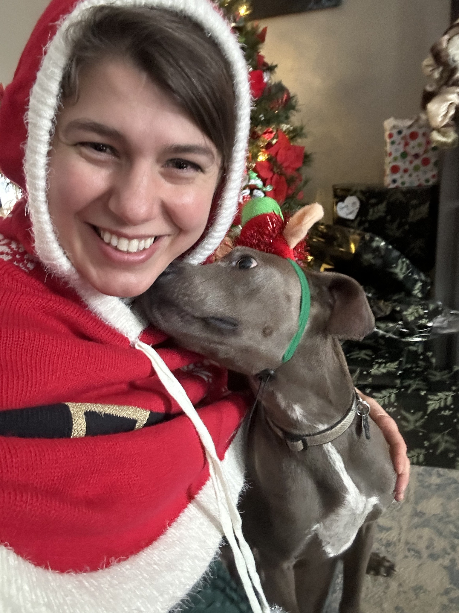 A festive selfie with my little buddy!
