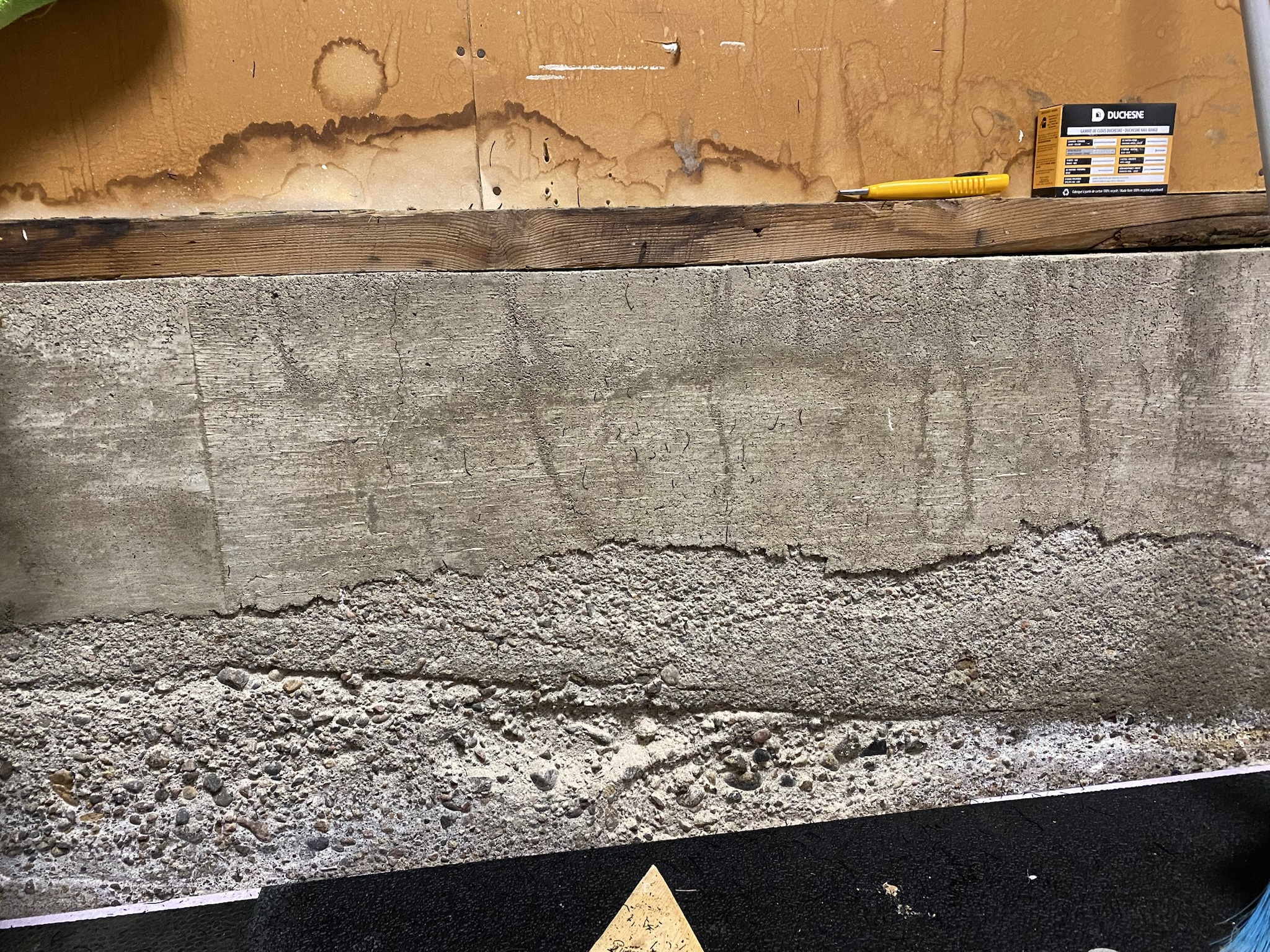 The mysterious case of garage wall efflorescence