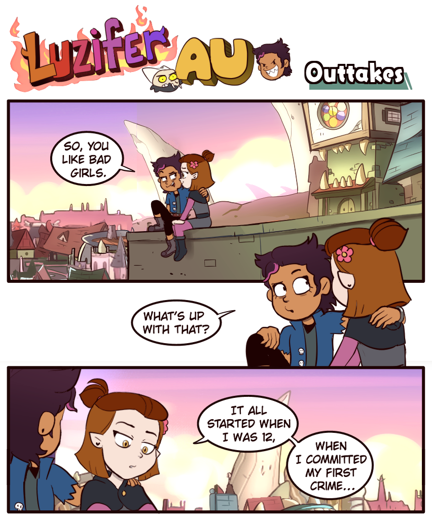 Behind the Scenes: Luzifer AU Outtakes