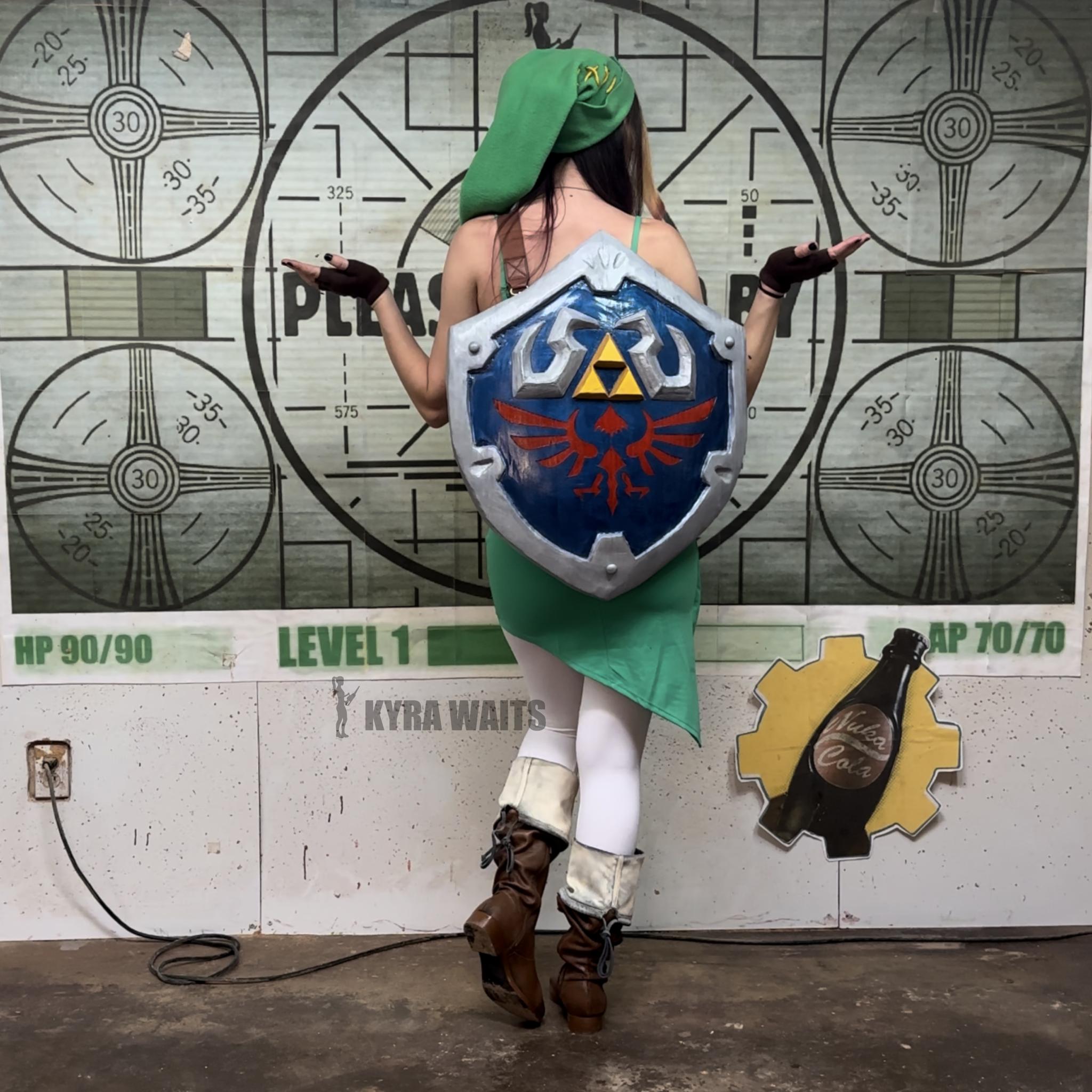 Showcasing Hylian Shield Art from the Legend of Zelda