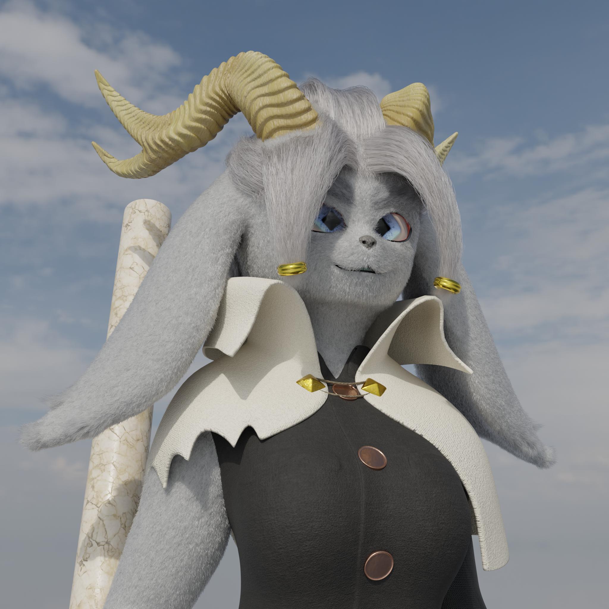 Check Out My 3D Model of Sybil from Pseudoregalia