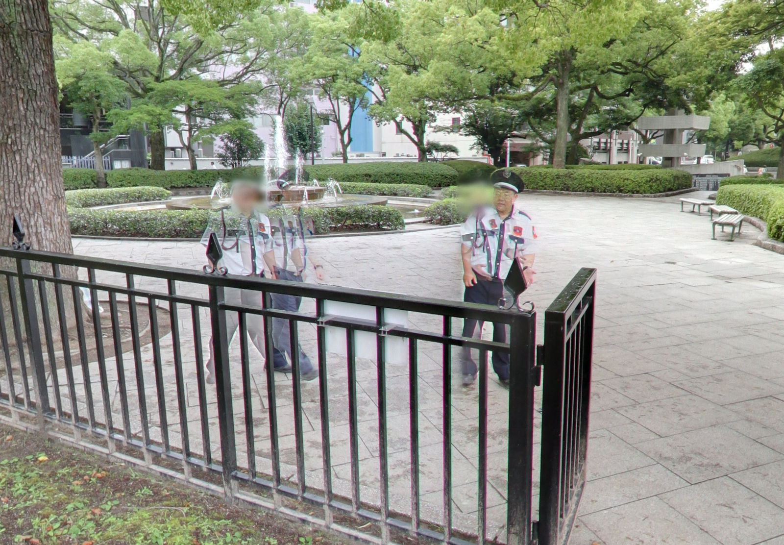 Spectral Sightings on Google Street View at Hiroshima's Ground Zero