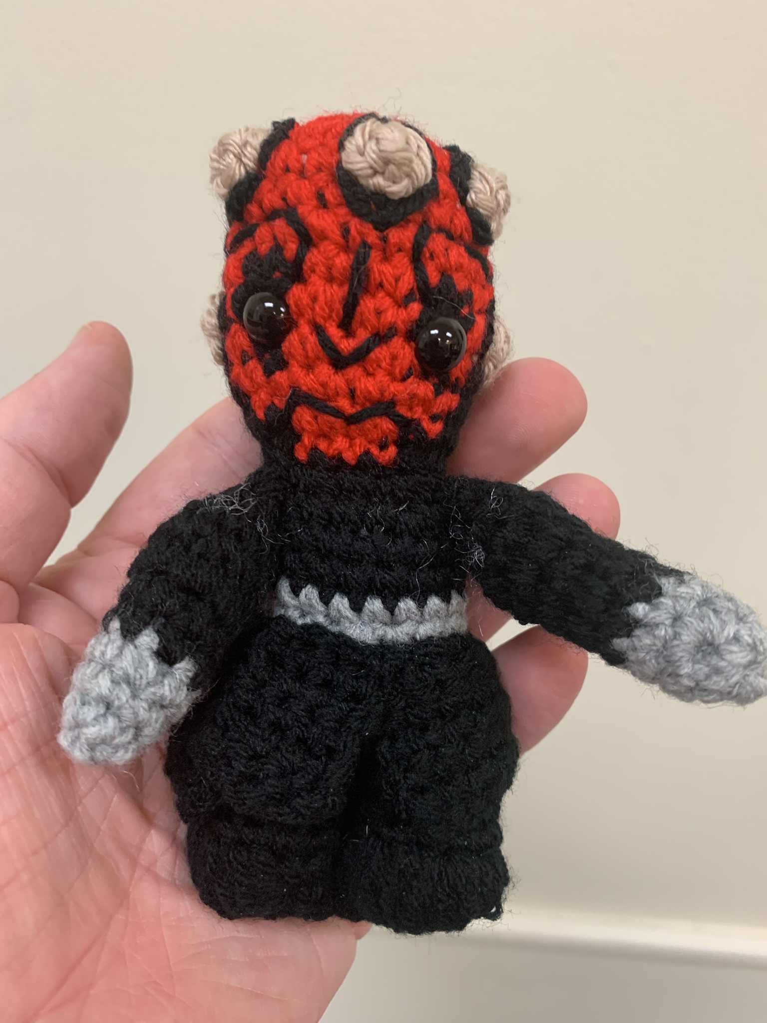 Darth Maul Comes to Life: Amigurumi from Star Wars Episode One