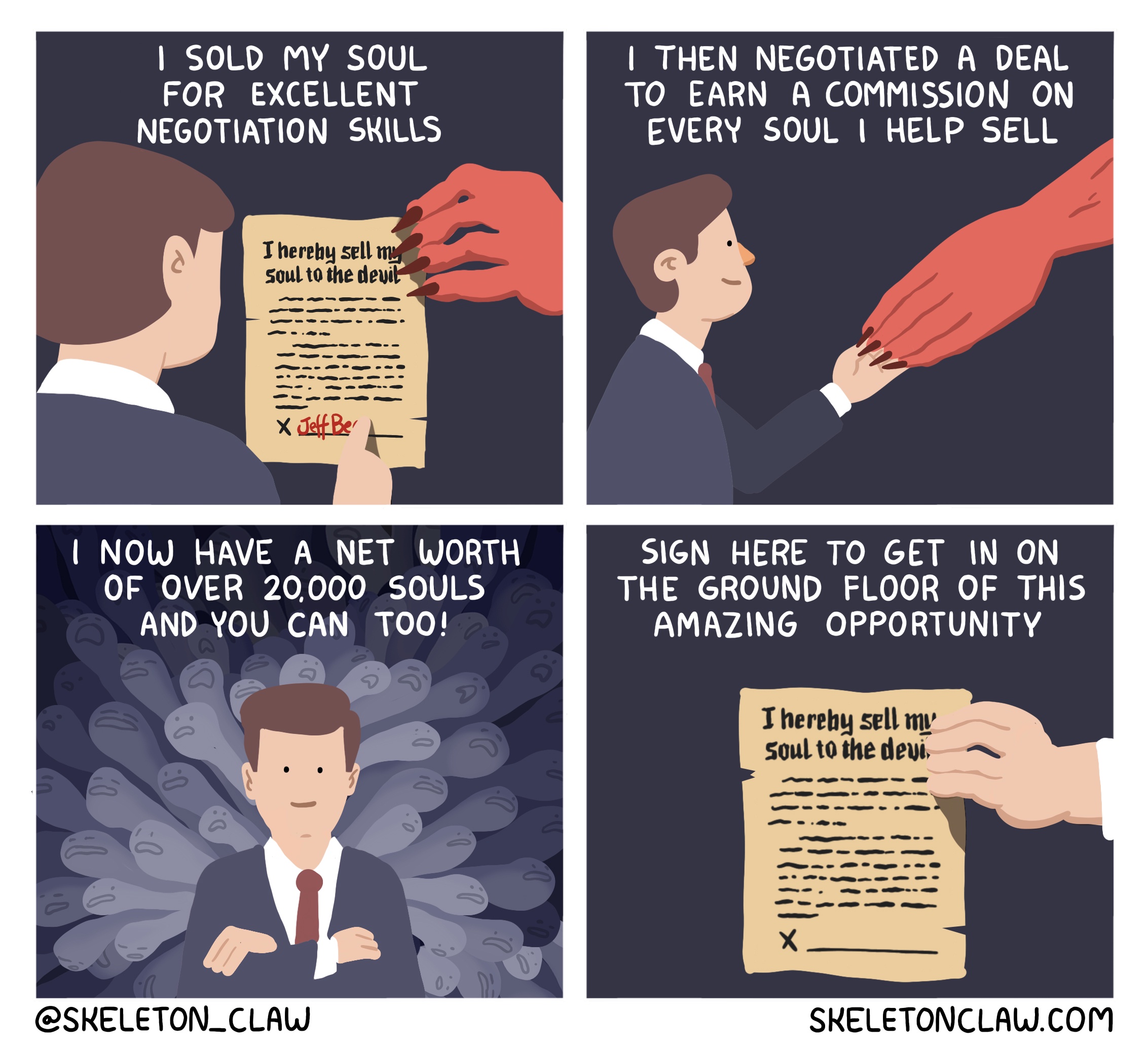 Playing the Devil's Advocate: A Different Perspective