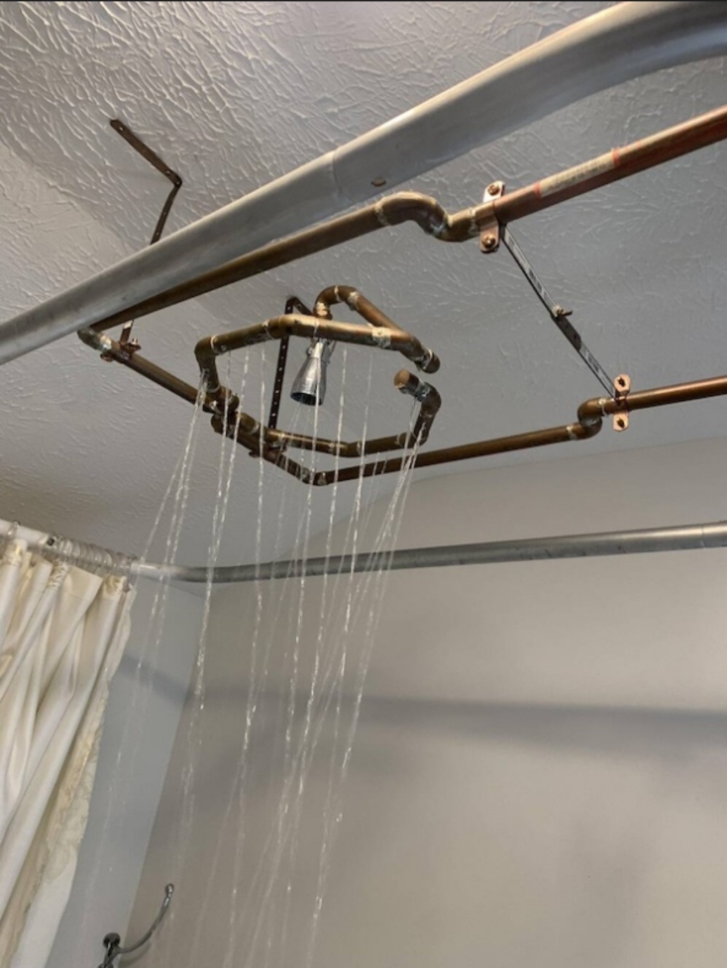 When You Crank Up the Rocky and Bubbles for a Rain Shower