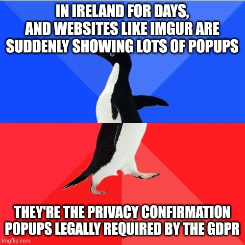 An American's adventure while living abroad