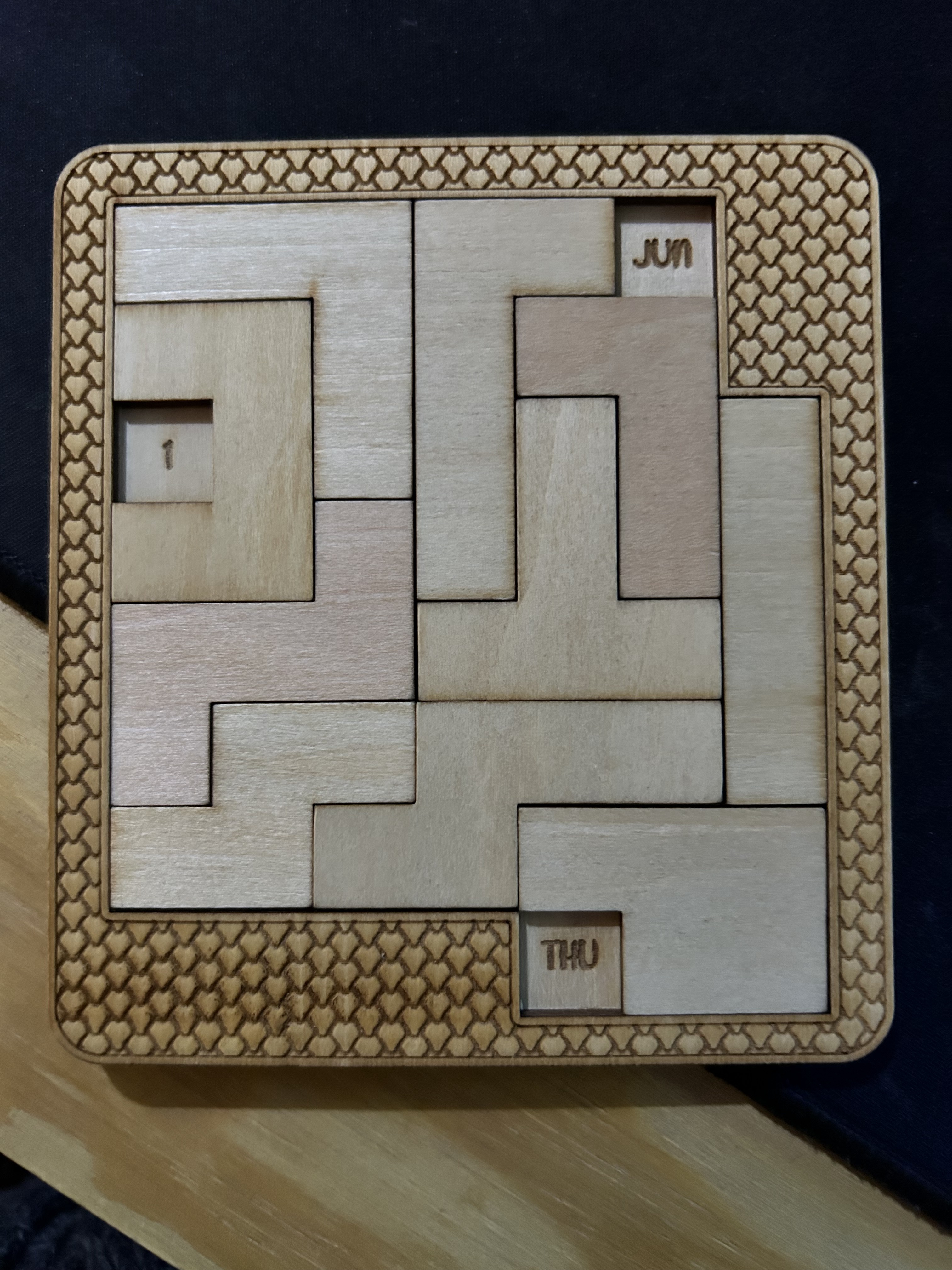 Laser-Cut Puzzle Solutions Available from May 30th to June 4th