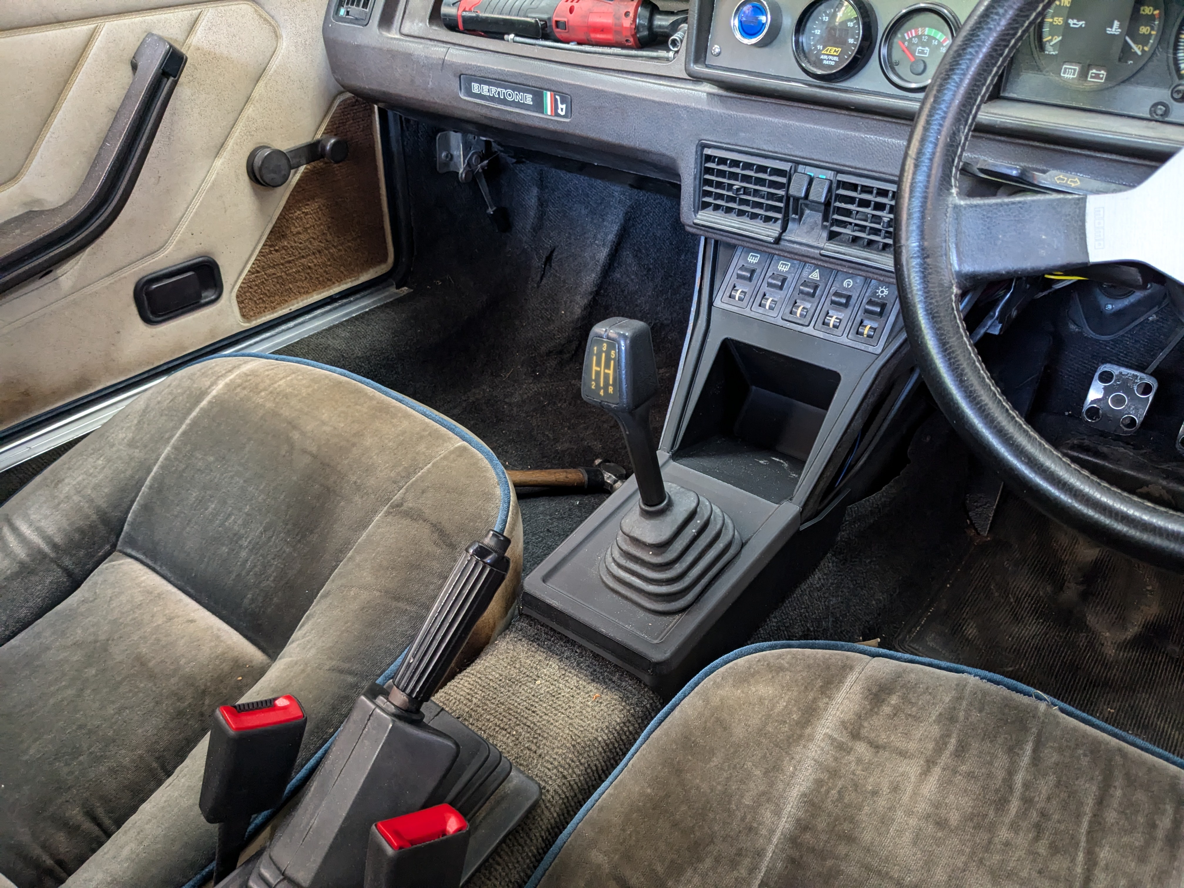 Check out this amazing 3D printed center console for the X1/9