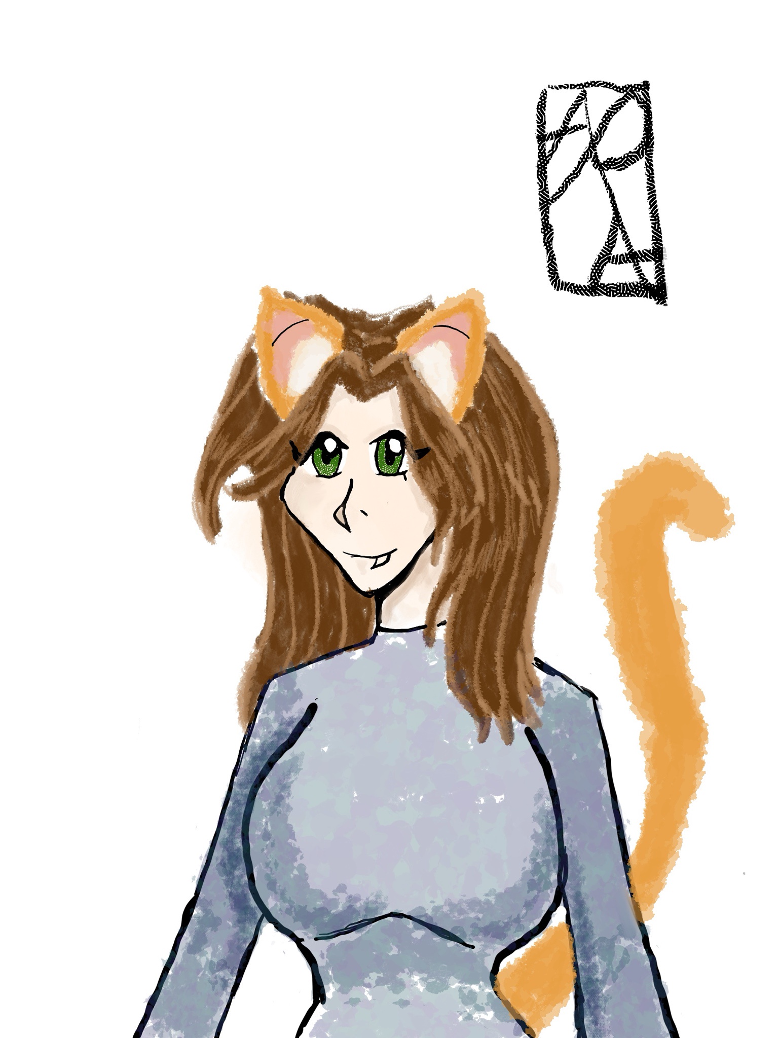 Day 126 of my quest: drawing big titty catgirls until I find my ultimate cosplay waifu!