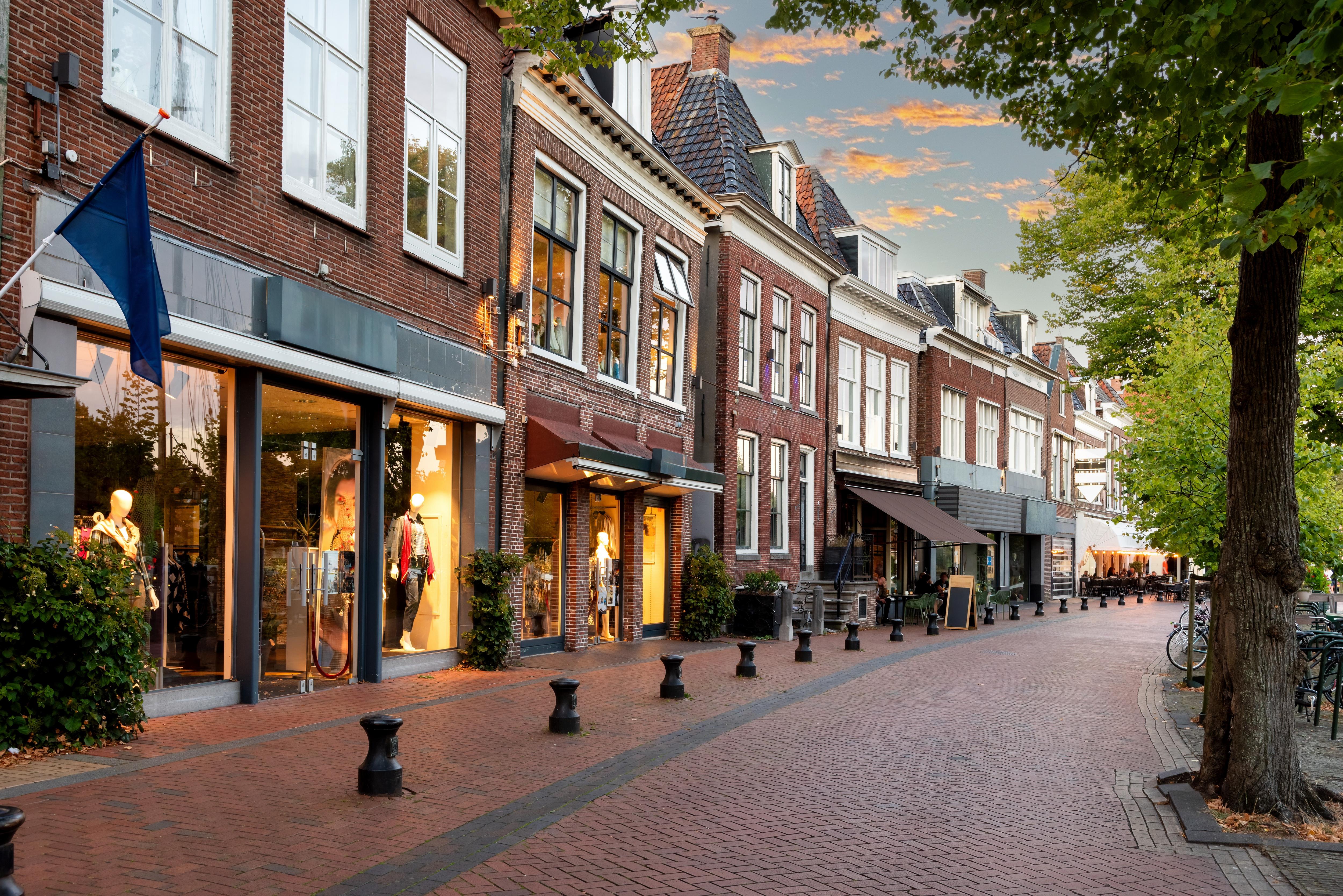 Charming little shops in small towns