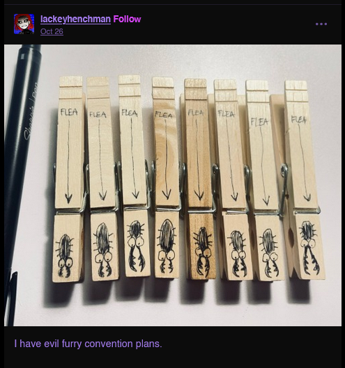Plotting Mischief at the Furry Convention