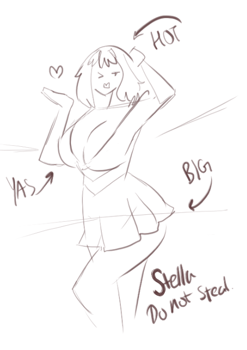 Stella's Unique Style: An Artistic Interpretation by Stella