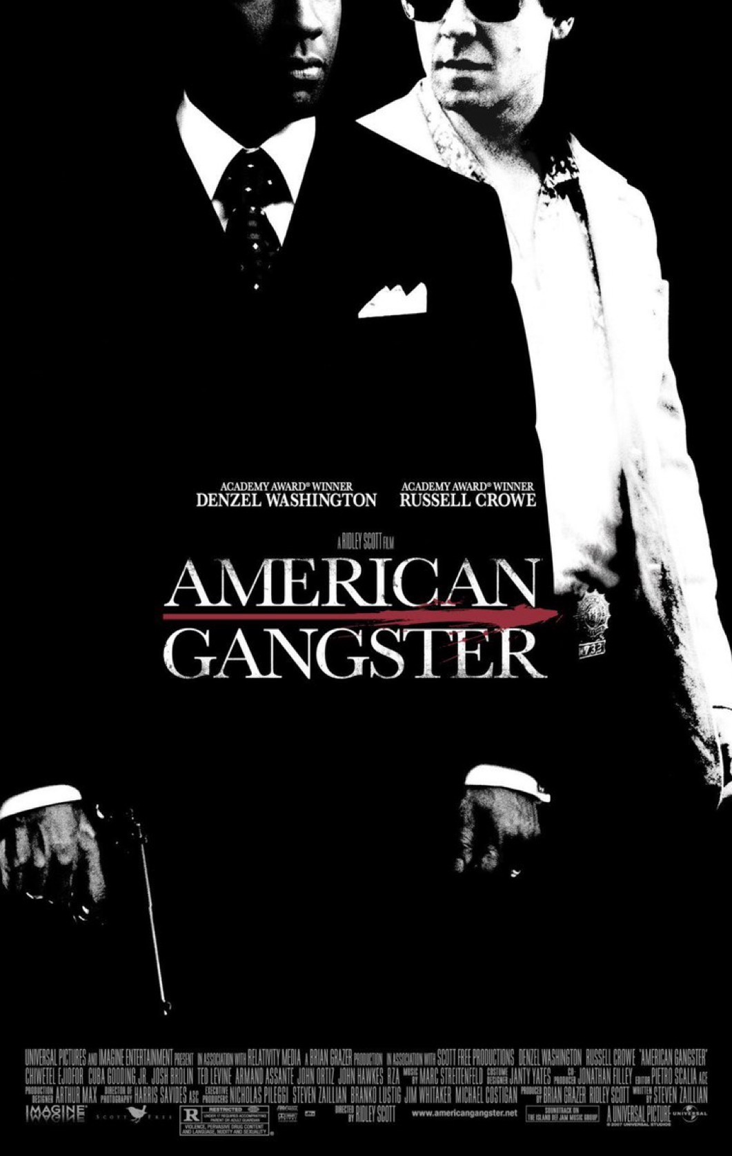 17 Years Ago Today: Ridley Scott's 'American Gangster' Hit Theaters on November 2, 2007