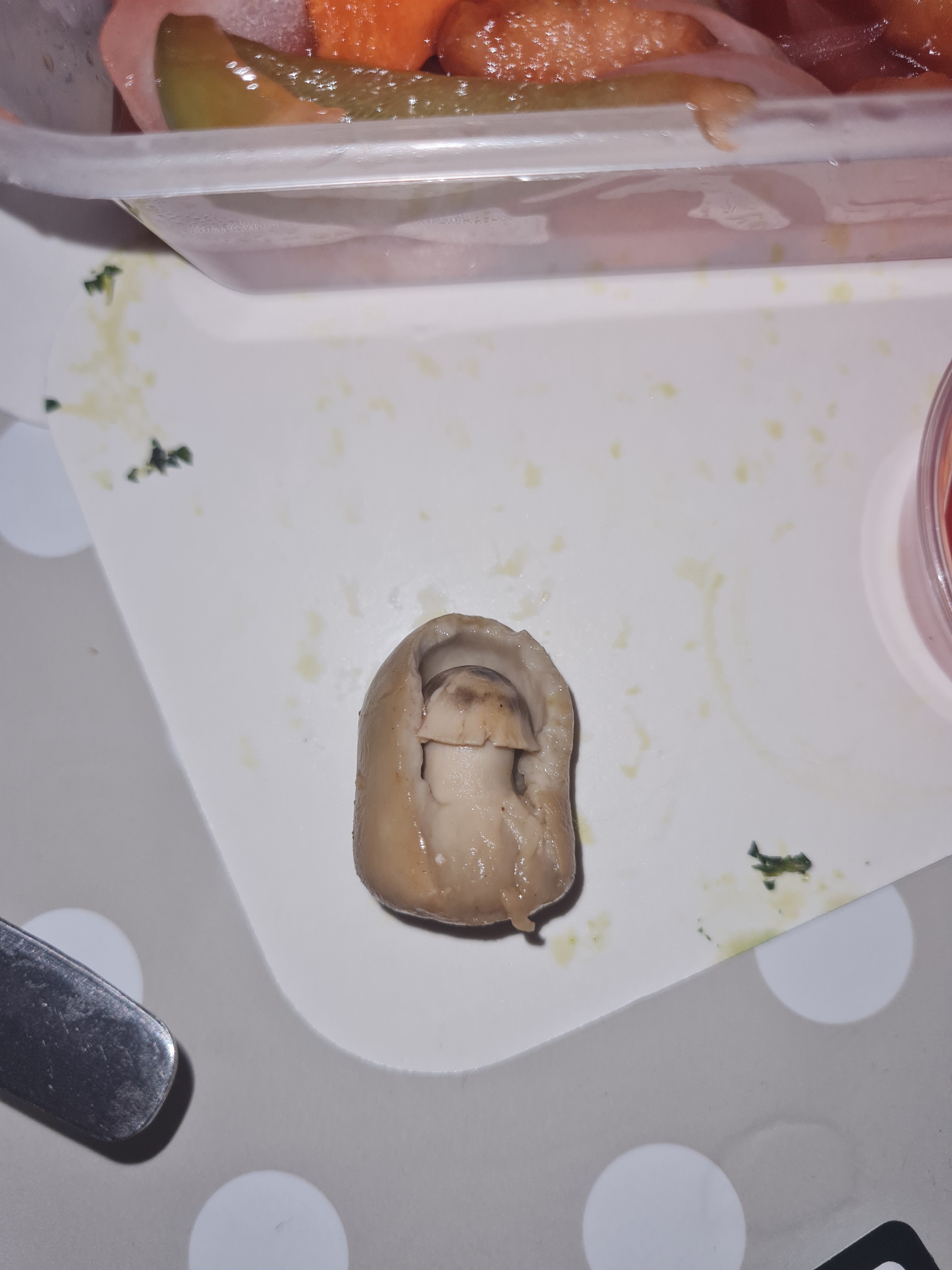 This unexpectedly squirted into my mouth