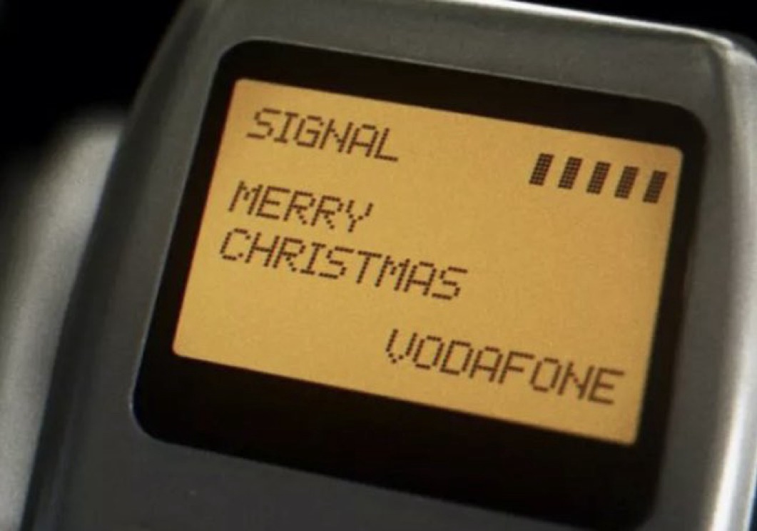 Throwback to the First Ever SMS: 'Merry Christmas'