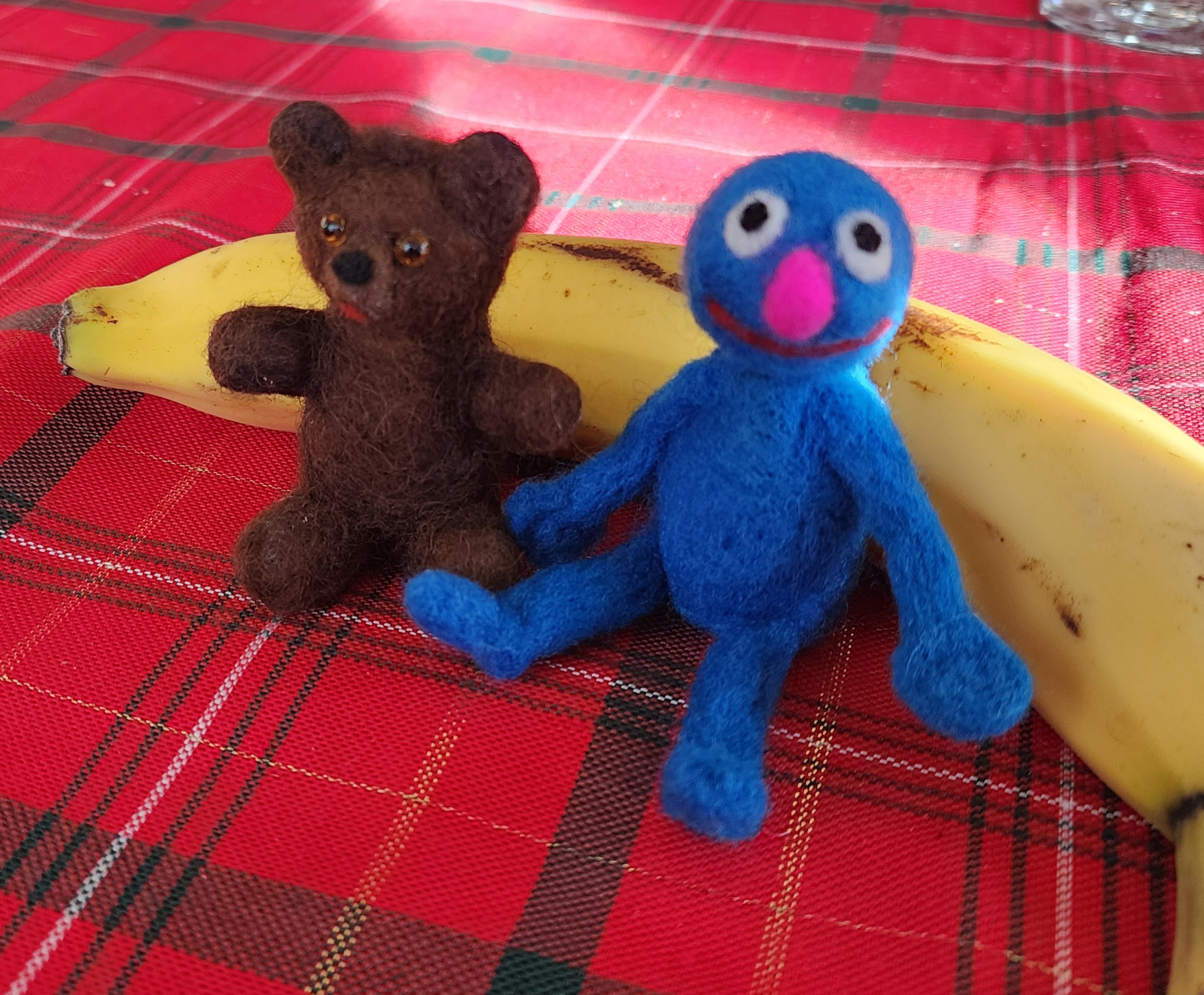 Meet My Adorably Freshly Felted Friends!