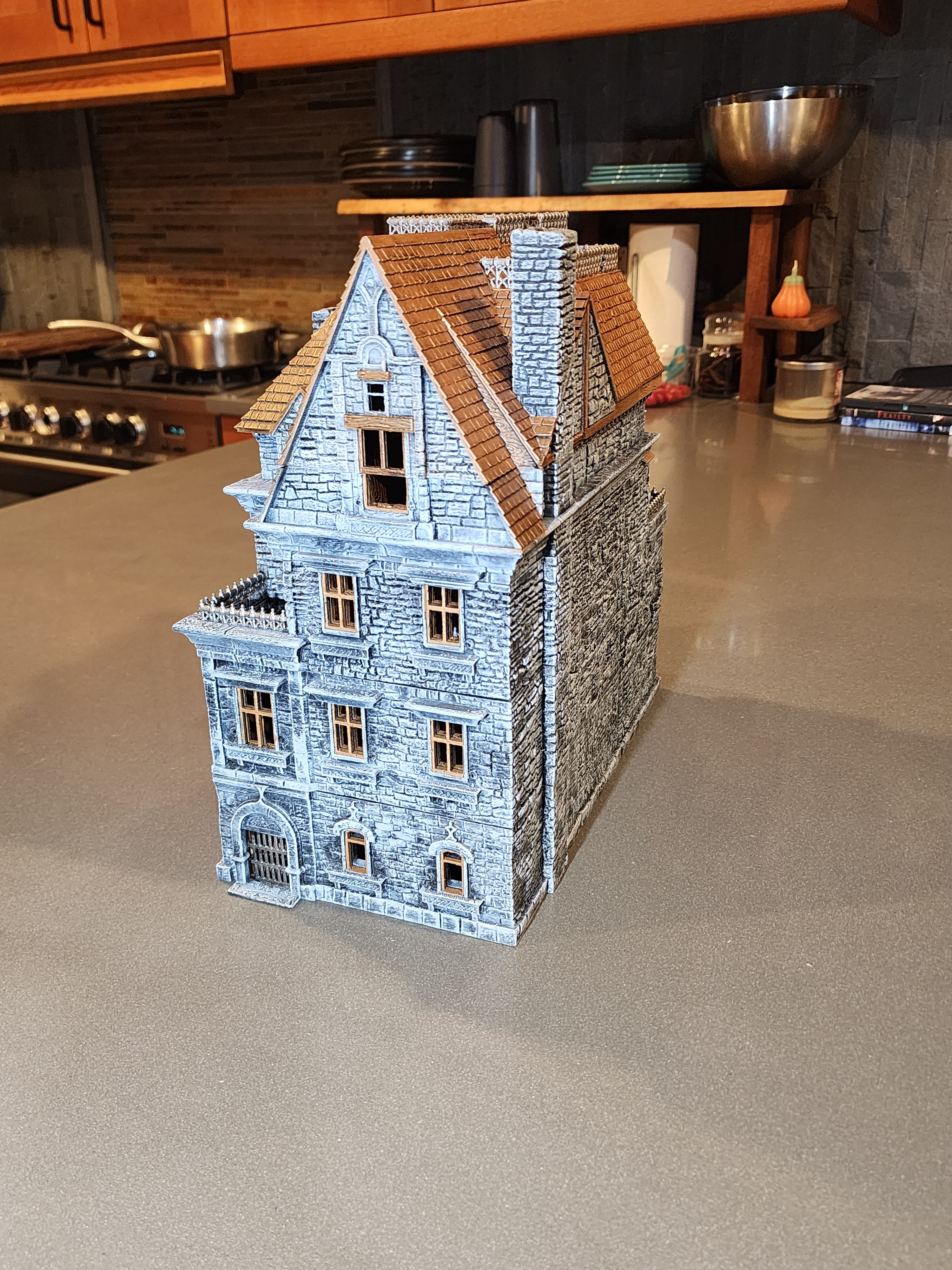 The Haunted Death House from Curse of Strahd