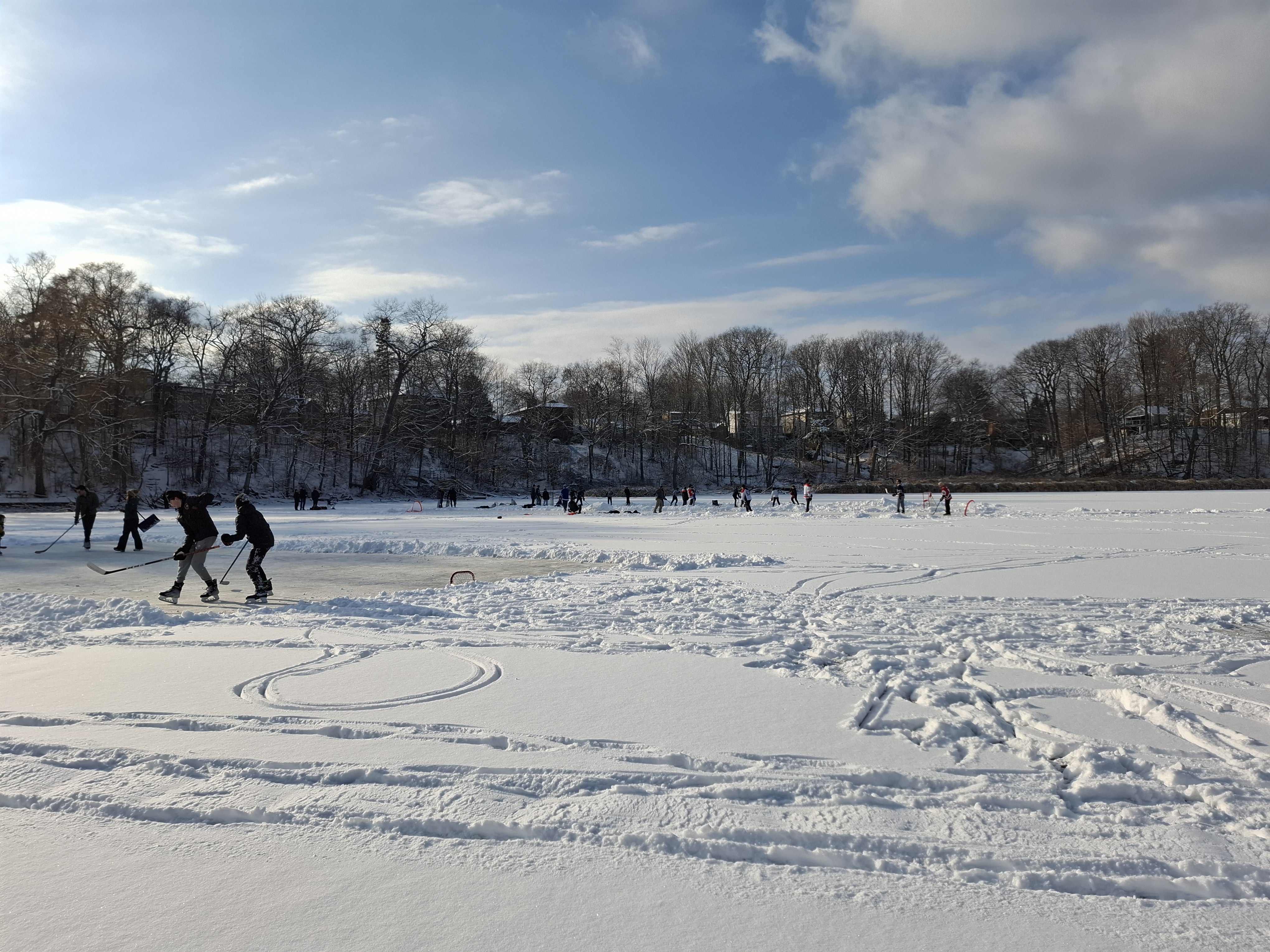 Enjoying Outdoor Skating in Toronto