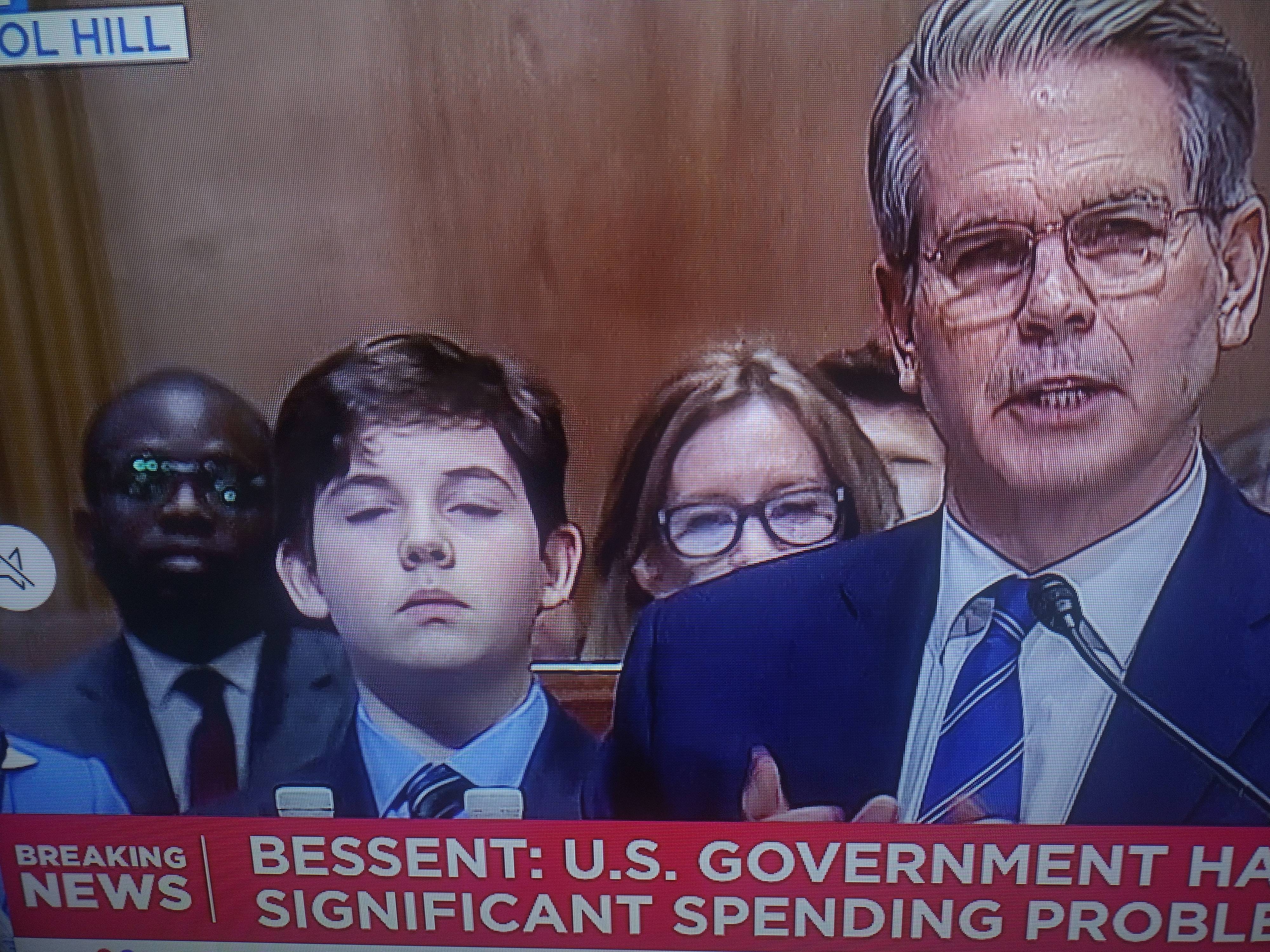 The Adorable Kid at the Senate Hearing