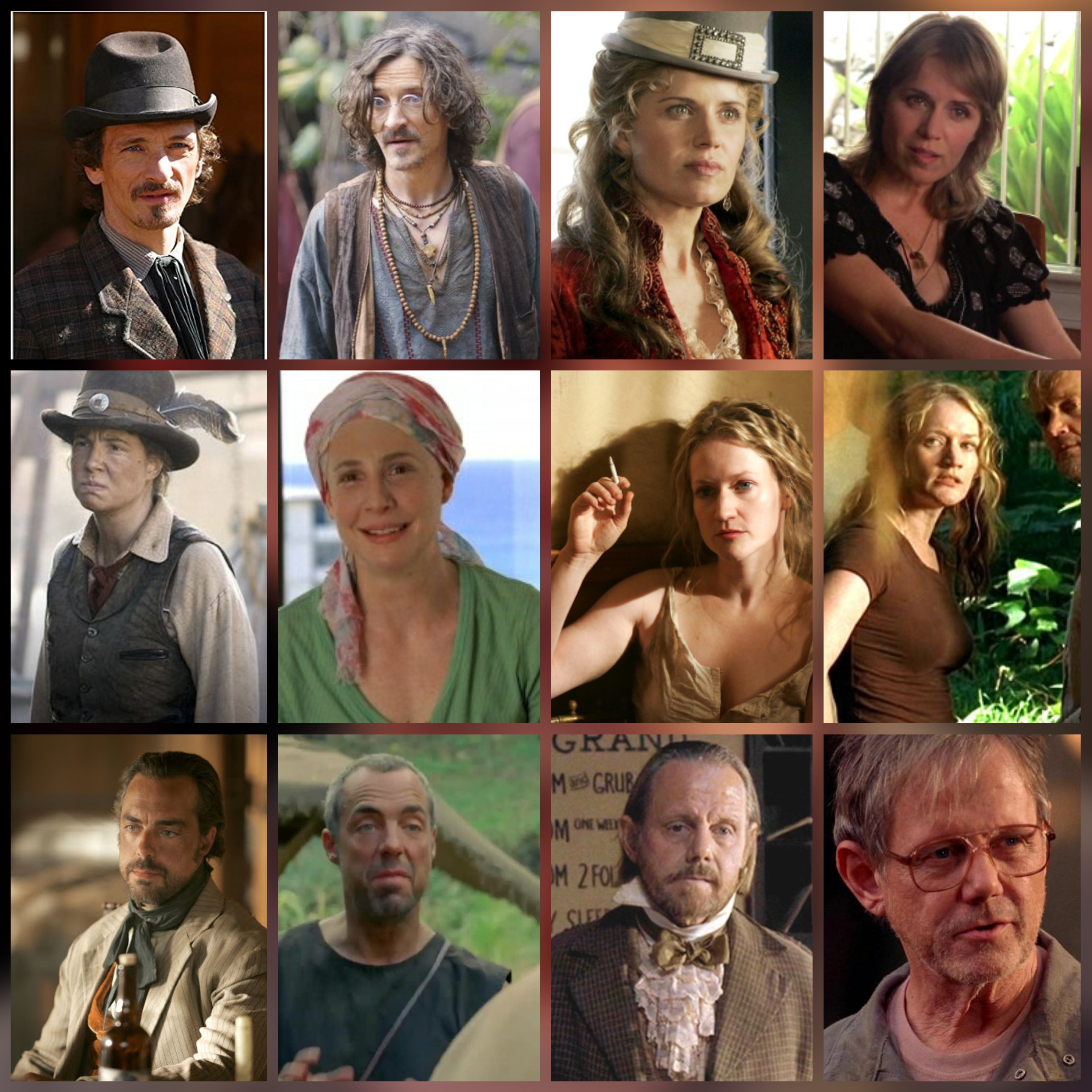 The Cast of Deadwood Meets Lost