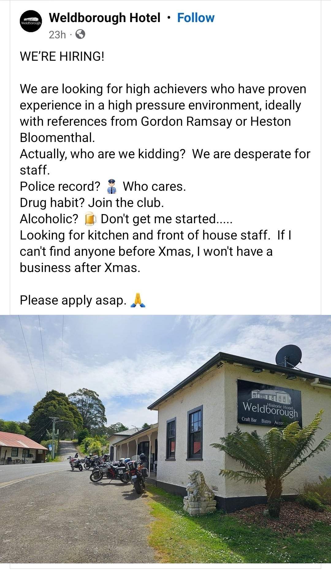 The most honest job advertisements you'll ever see.