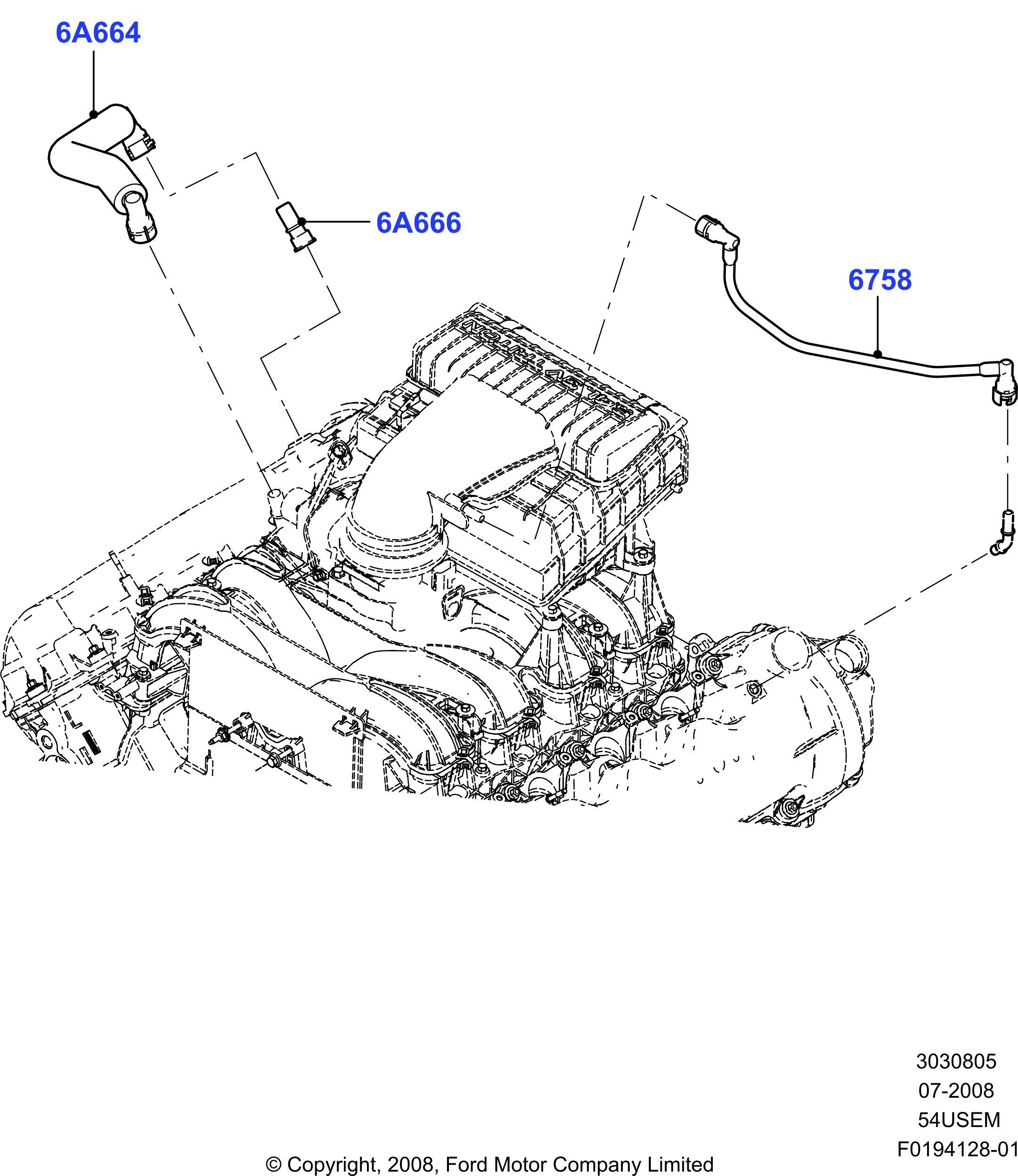 Understanding the PCV Diagram for a 2010 Ford Expedition