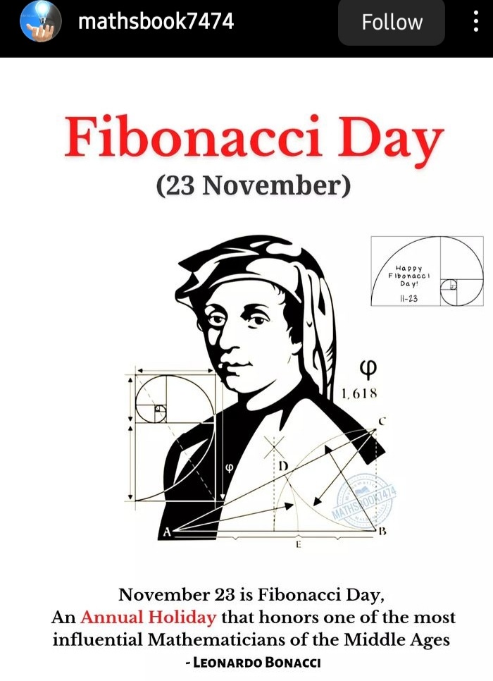 Wishing Everyone a Joyous Fibonacci Day!